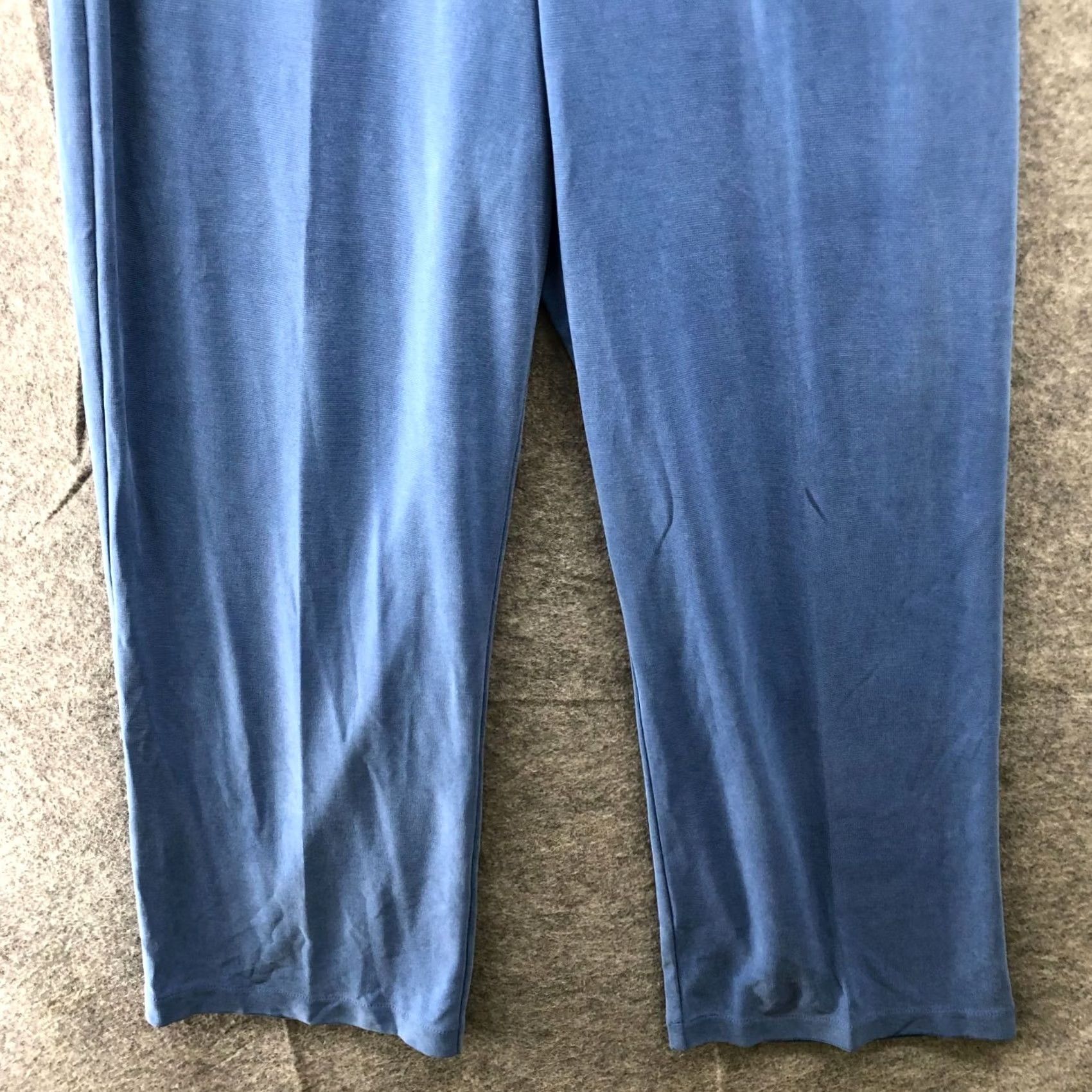 Vintage Kindred Bravely Pants Womens S Blue Tencel Blend Wide Leg High Rise Lounge Pants NWT Size 28" / US 6 / IT 42 - 4 Thumbnail