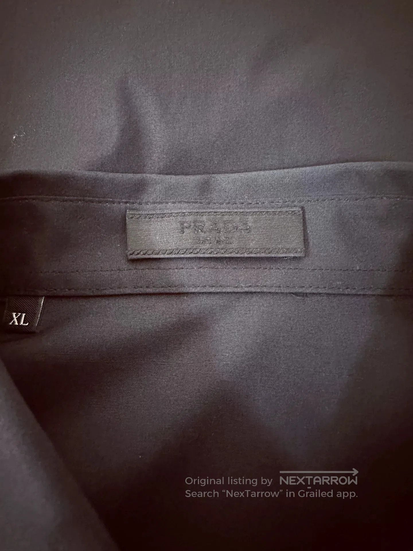 Prada PRADA Black Casual Shirt. Size US XL / EU 56 / 4 - 6 Thumbnail