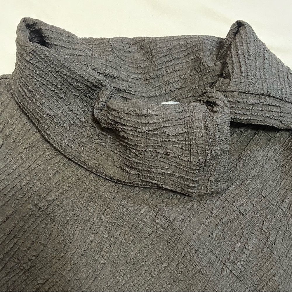 Other Moonlight Black Textured Long Sleeve Top Size L Size L / US 10 / IT 46 - 8 Thumbnail