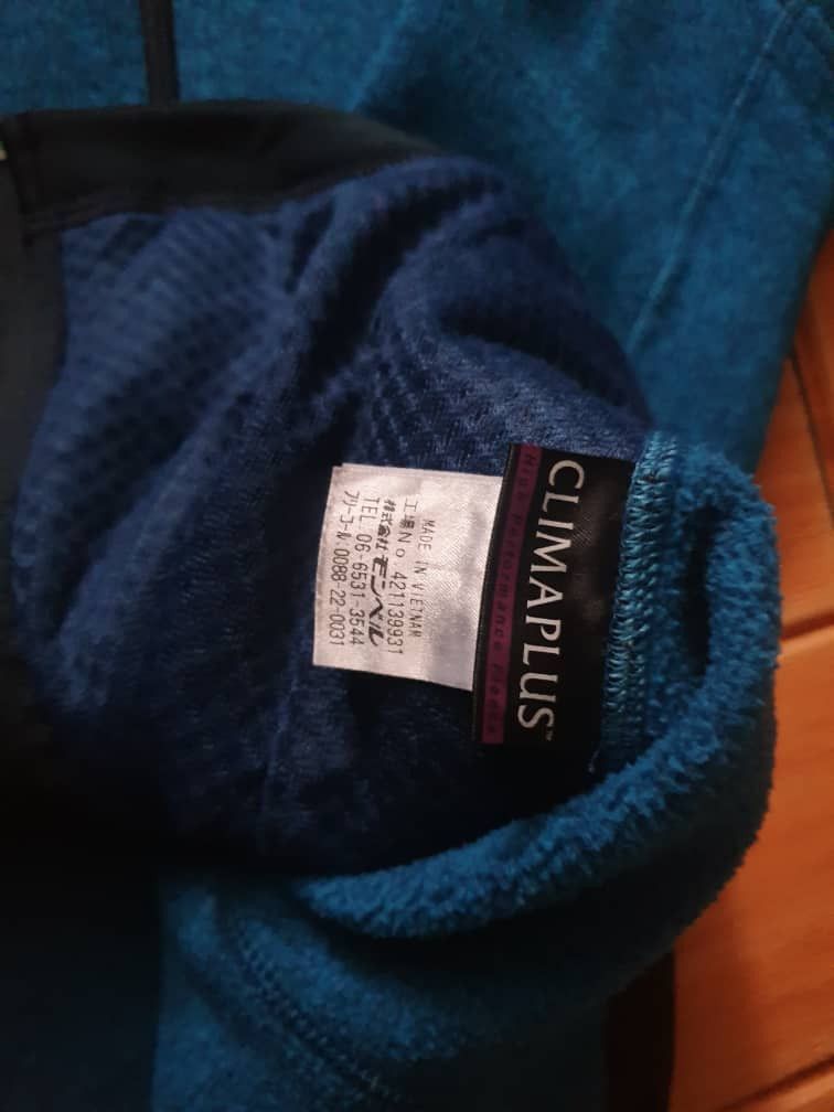 Montbell Montbell hiking teal blue hoodie Sweater Size M / US 6-8 / IT 42-44 - 3 Thumbnail