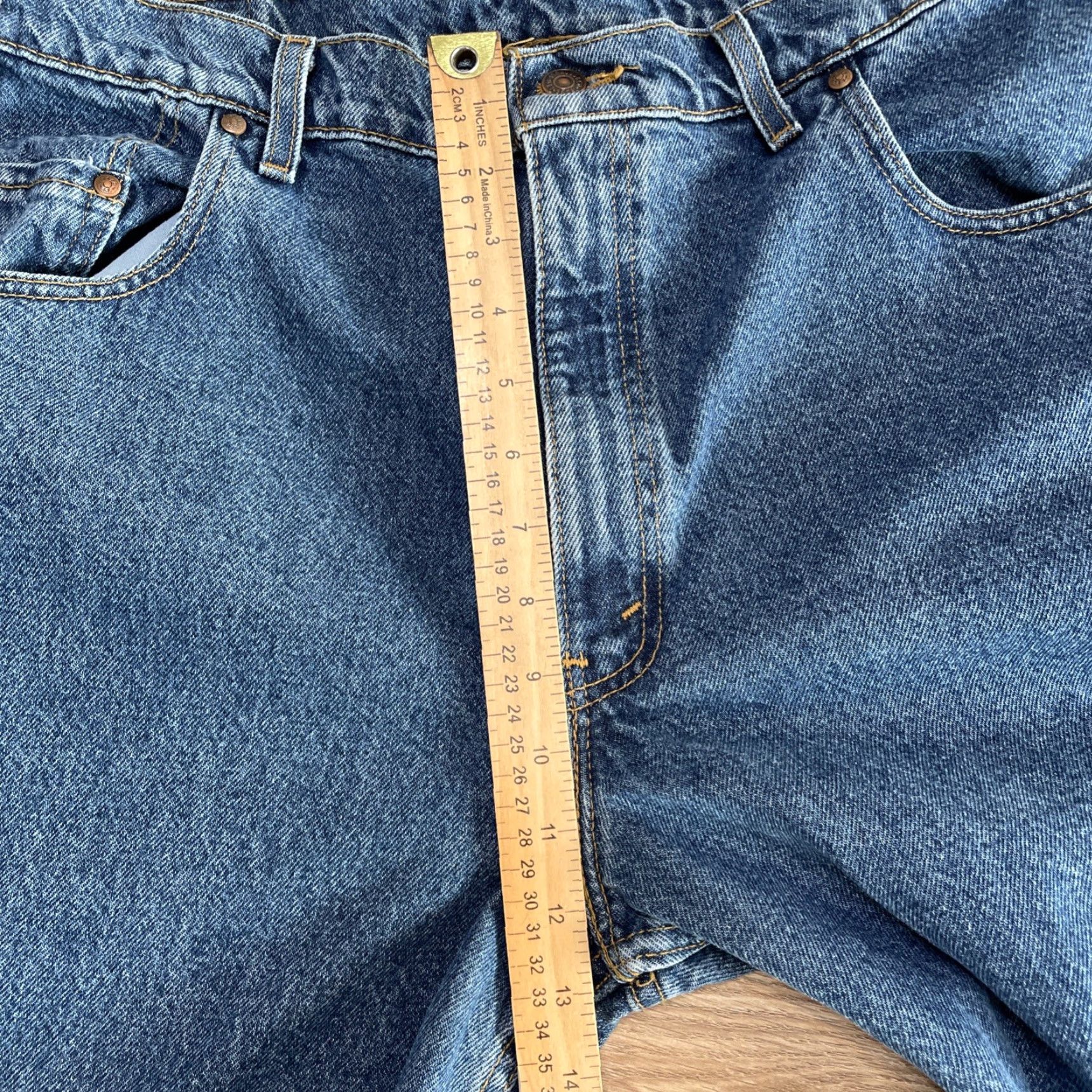 Levi's VINTAGE Levi's 545 Loose Fit Jeans 38x30 Blue USA Mens Size US 38 / EU 54 - 6 Thumbnail