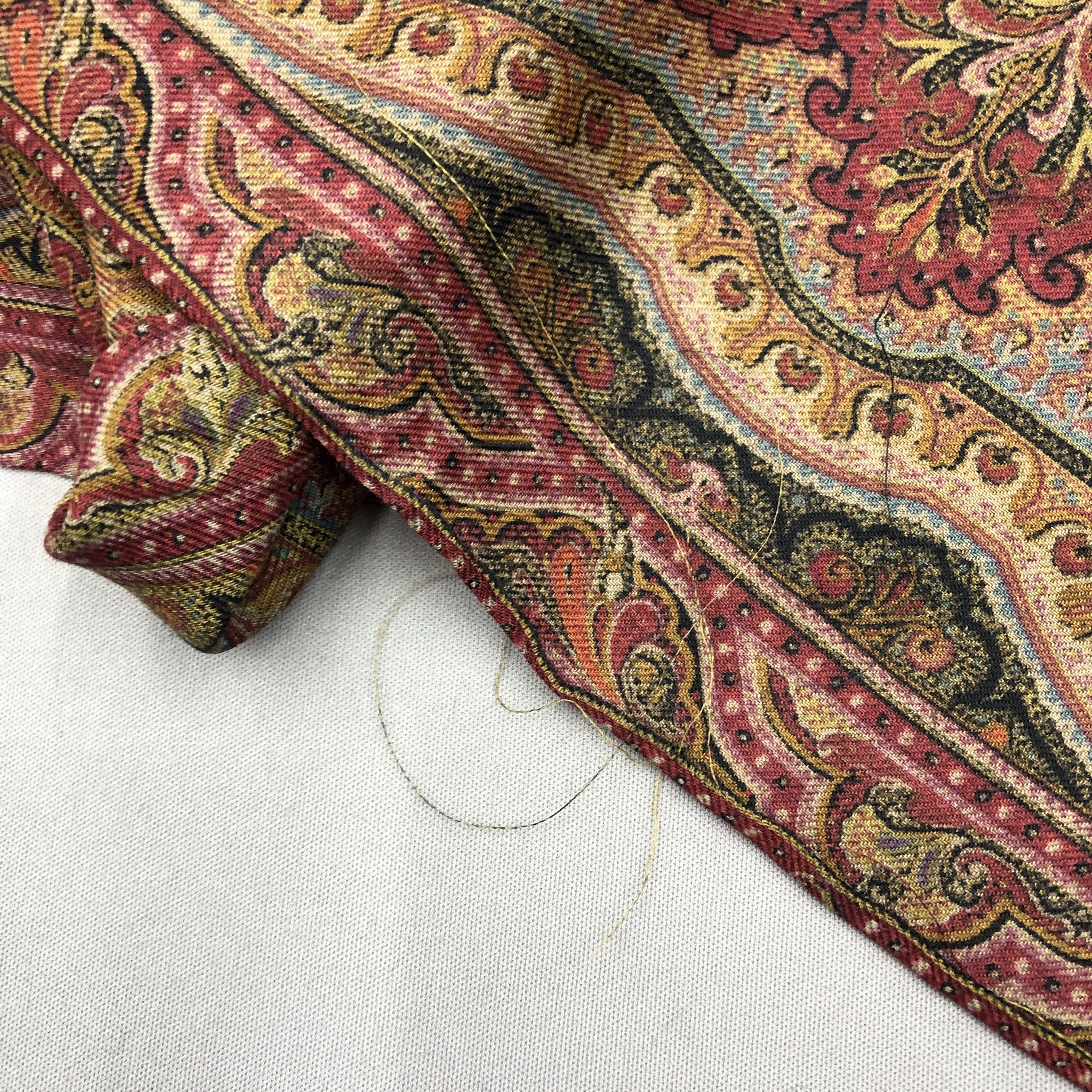 Etro Vintage Etro Scarf Muffler Silk Wool Shawl Scarves Size ONE SIZE - 7 Thumbnail
