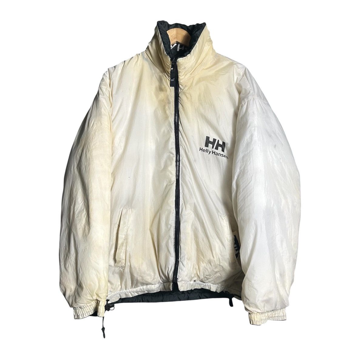Helly Hansen Vintage Helly Hansen Big Logo Reversible Puffer Jacket Size US L / EU 52-54 / 3 - 6 Thumbnail