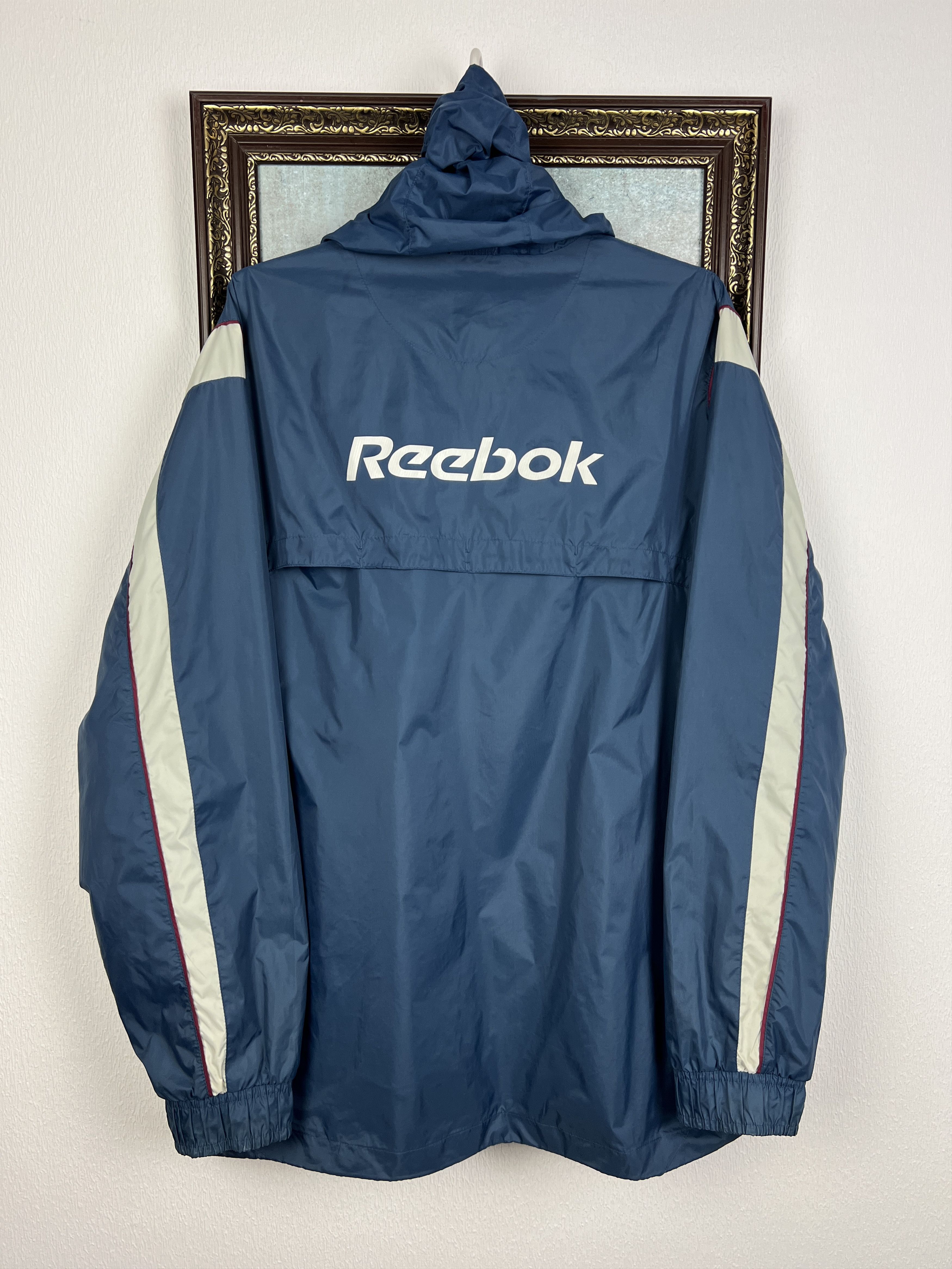 Reebok West Ham United Football Jacket Soccer Track Top Windbreaker Size US XL / EU 56 / 4 - 12 Thumbnail