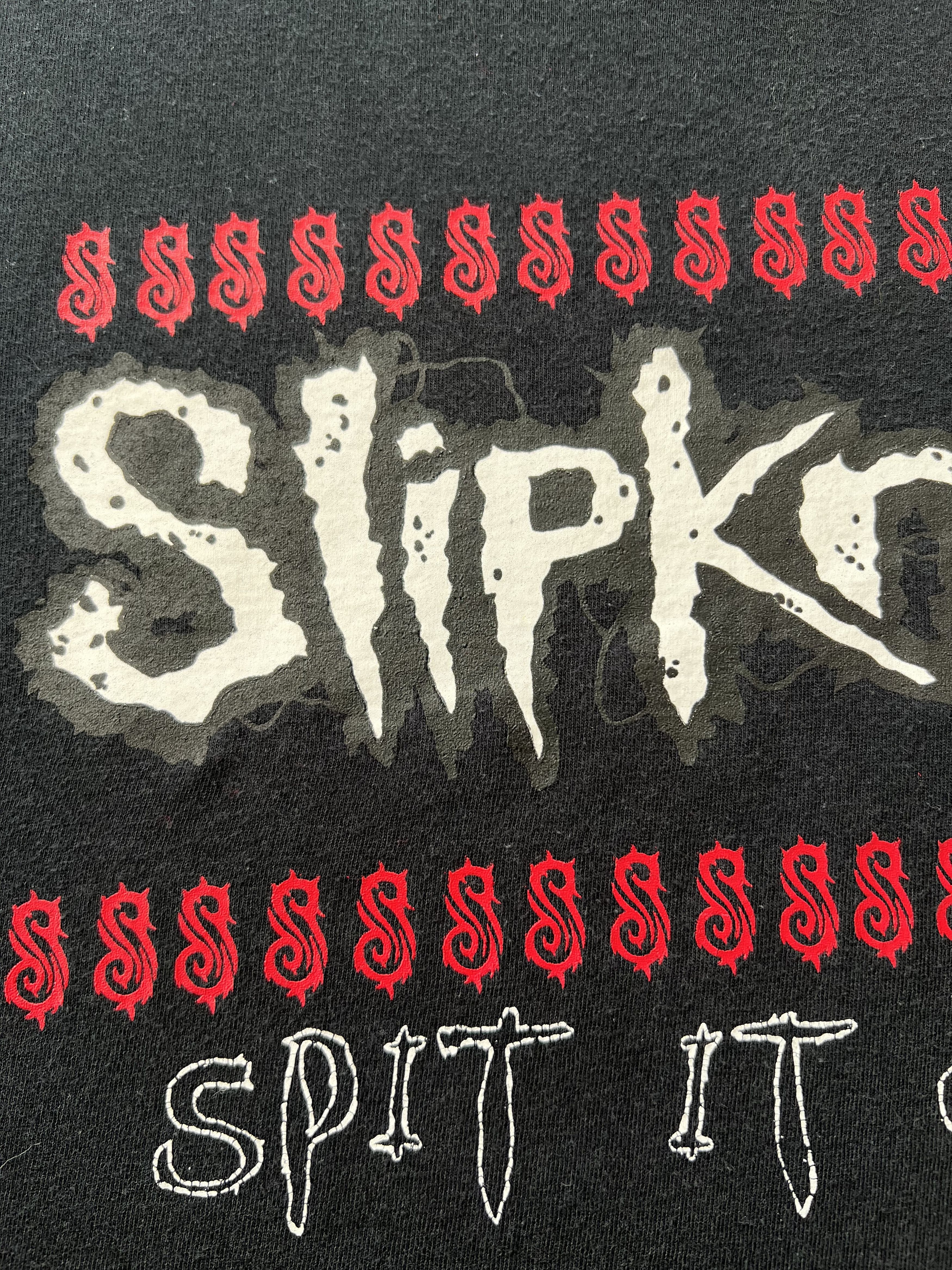Band Tees Vintage 1999 Slipknot Spit it Out Nu Metal Band T-shirt Size US XL / EU 56 / 4 - 6 Thumbnail