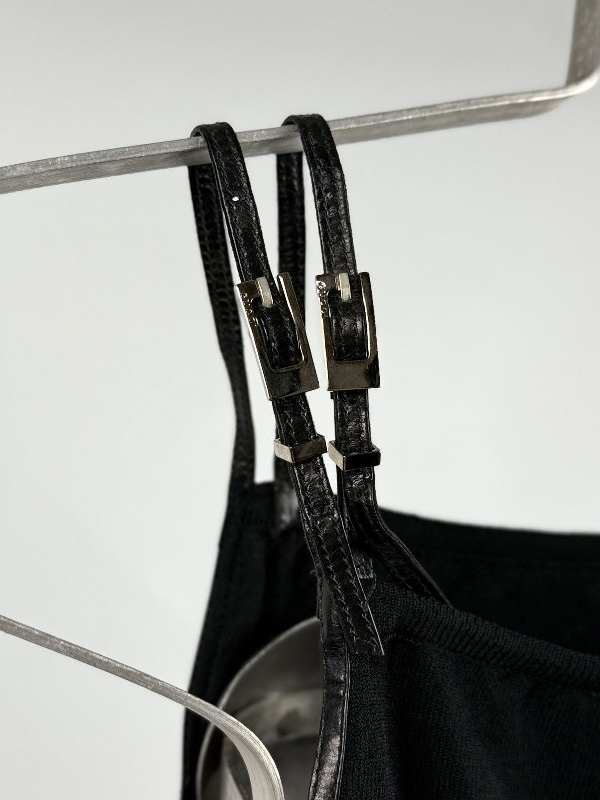 Gucci Gucci - Tom Ford - SS/98 - G - Logo Buckle - Tank Top Size M / US 6-8 / IT 42-44 - 13 Thumbnail