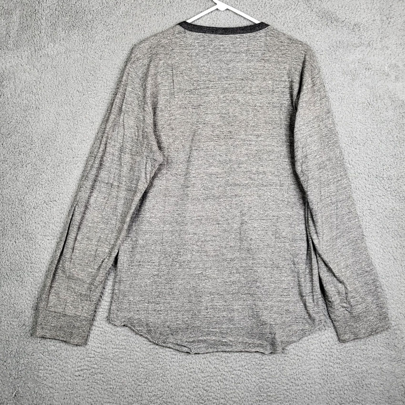 Grayers Grayers Men's Light grey cotton 1/4 button up Long sleeve Top Size L Shirt Men Gray Regular 1/4 Button Up Long Sleeve Cotton Grayers Shirt Mens L Gray Size US L / EU 52-54 / 3 - 5 Thumbnail