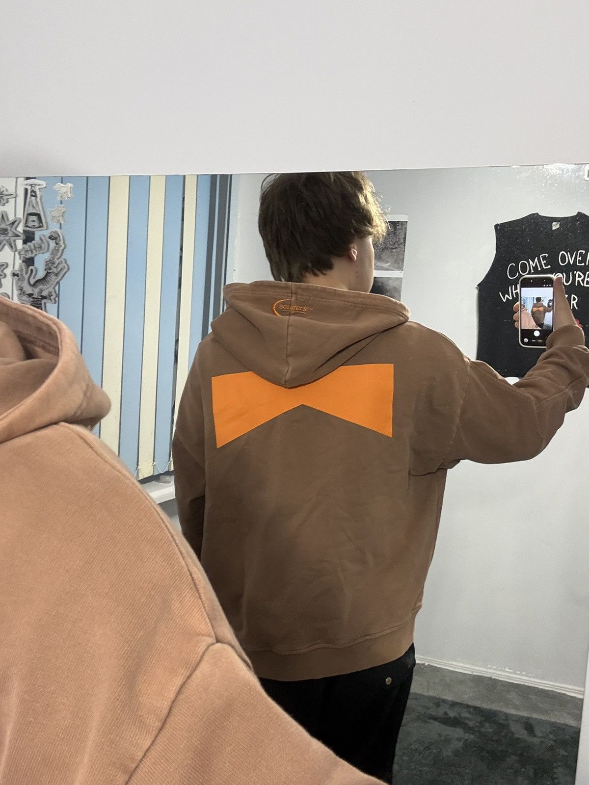 Japanese Brand Scuffers Y2K Oversized Fit Zip Hoodie Size US M / EU 48-50 / 2 - 9 Thumbnail