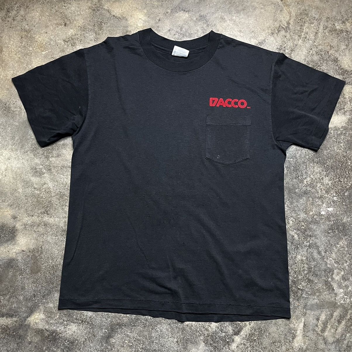 Vintage vintage dacco single stitch dragon tshirt Size US L / EU 52-54 / 3 - 3 Thumbnail