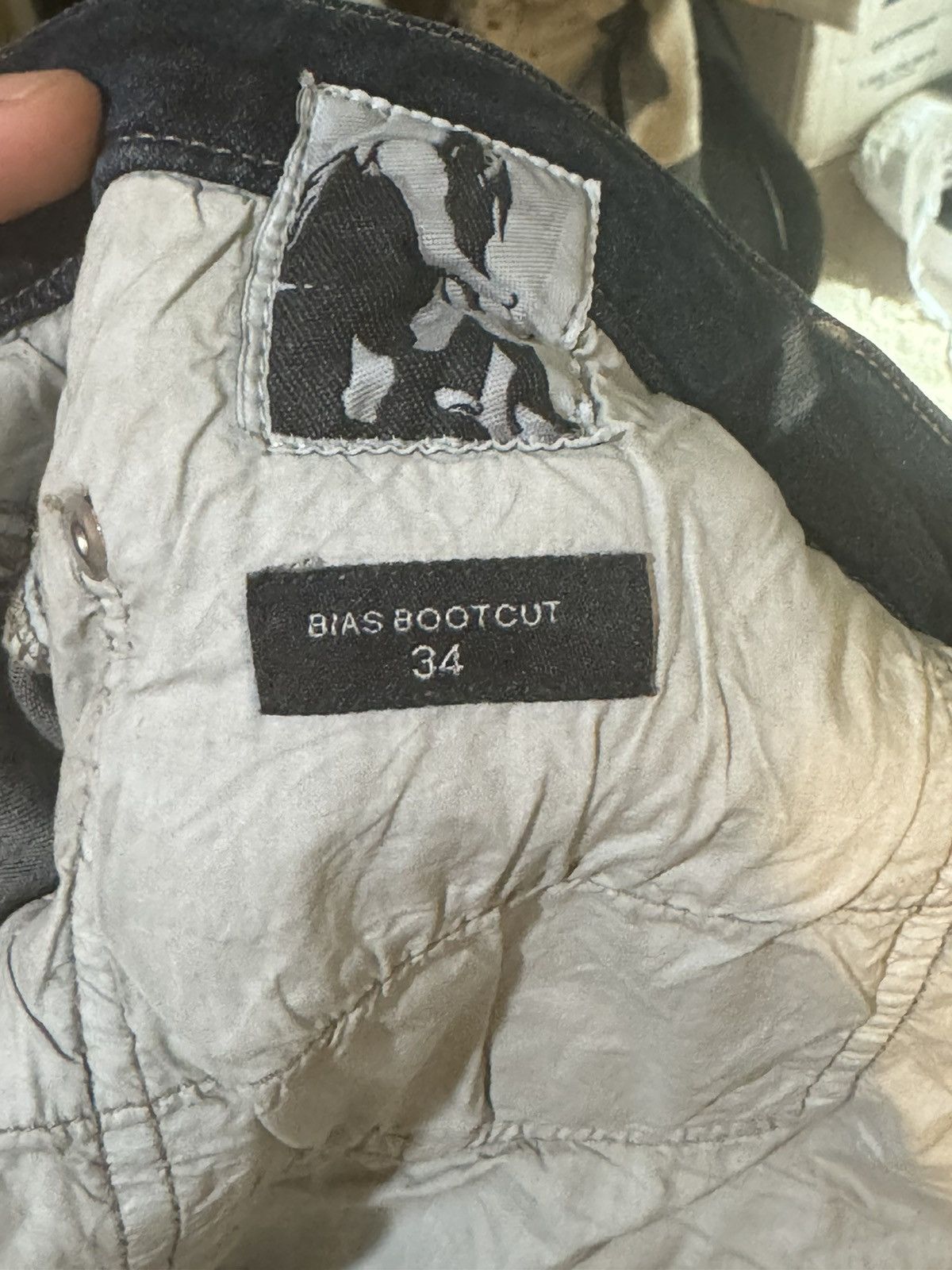 Rick Owens Rick Owen Bolan Bias Sky Degrade Size US 34 / EU 50 - 12 Thumbnail