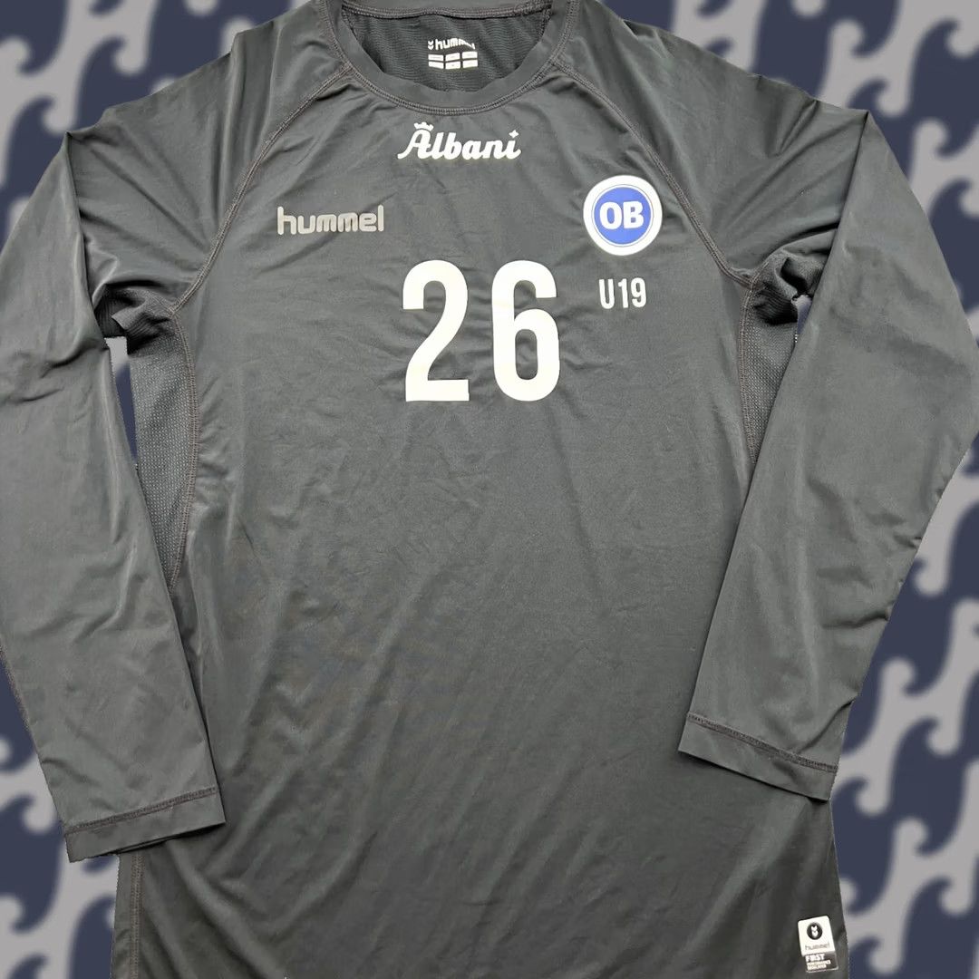 Hummel Hummel Odense Training Football Jersey Mens Large Adult Shirt Black Long Sleeves Size US L / EU 52-54 / 3 - 1 Thumbnail