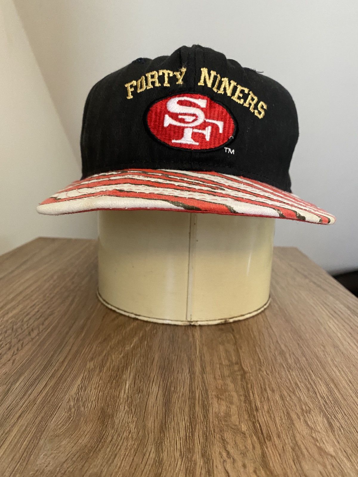 NFL × Vintage × Zubaz Vintage 90’s San Francisco 49ers Zubaz Pro Line Snap Back Size ONE SIZE - 2 Thumbnail
