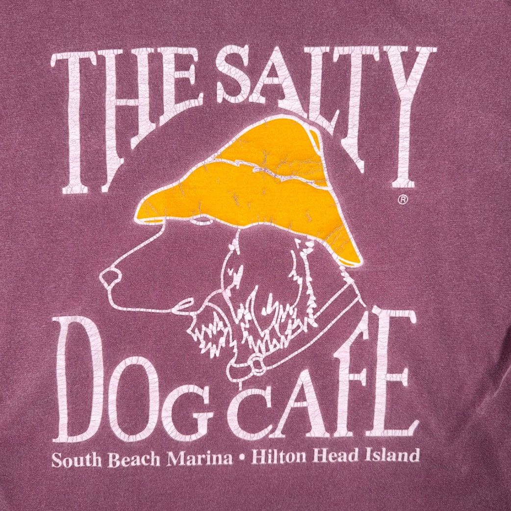 Comfort Colors Salty Dog Cafe Shirt Adult SMALL Purple Hilton Head Island Y2K Size US S / EU 44-46 / 1 - 4 Thumbnail