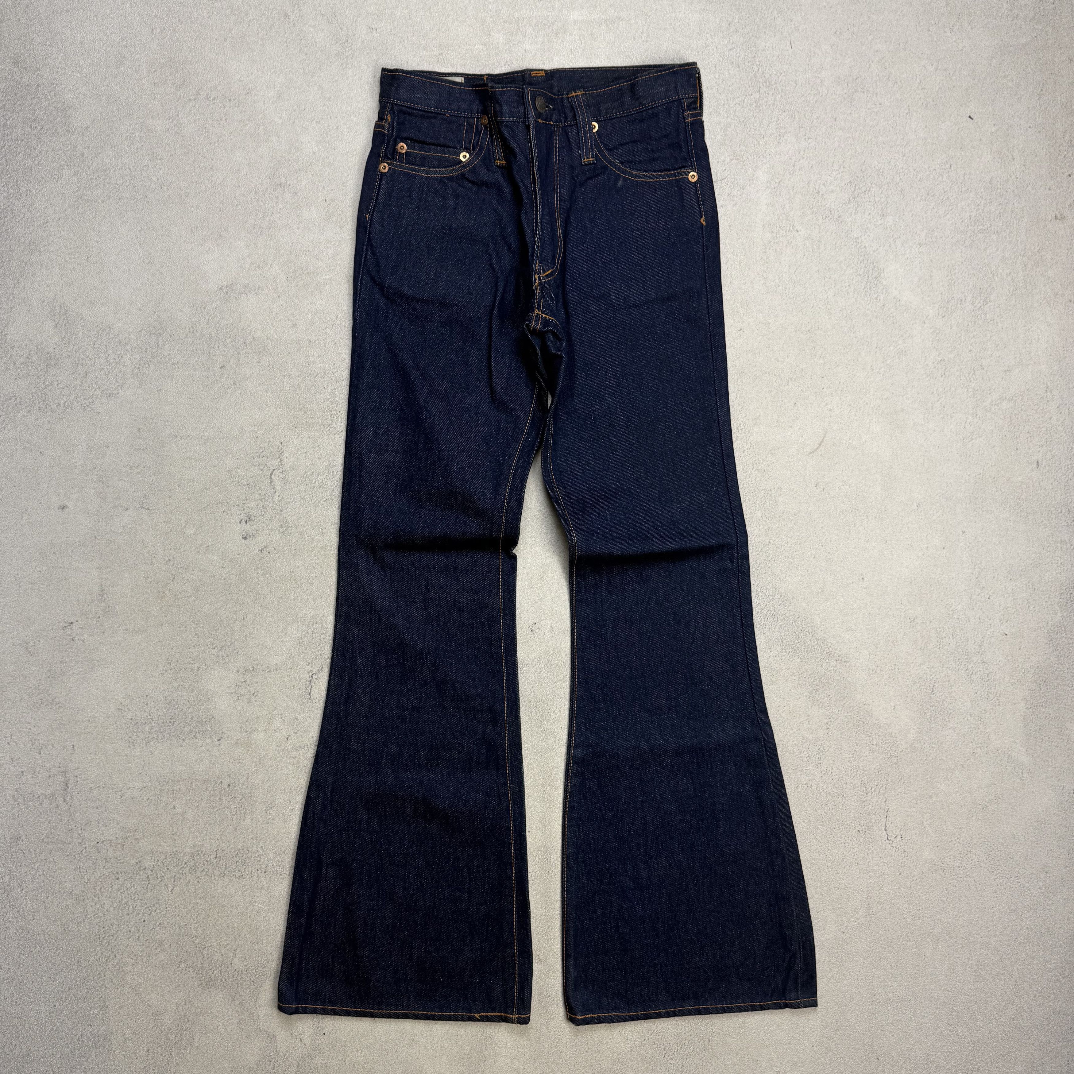 Japanese Brand Vintage Canton X-West Flare Bootcut Denim Size US 28 / EU 44 - 3 Thumbnail