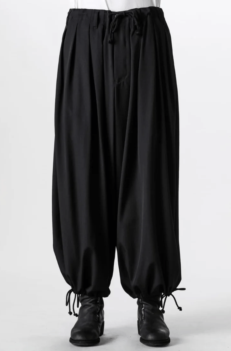 Yohji Yamamoto Yohji Yamamoto Pour Homme - W/Gabardine Class Balloon pants Size US 32 / EU 48 - 4 Thumbnail