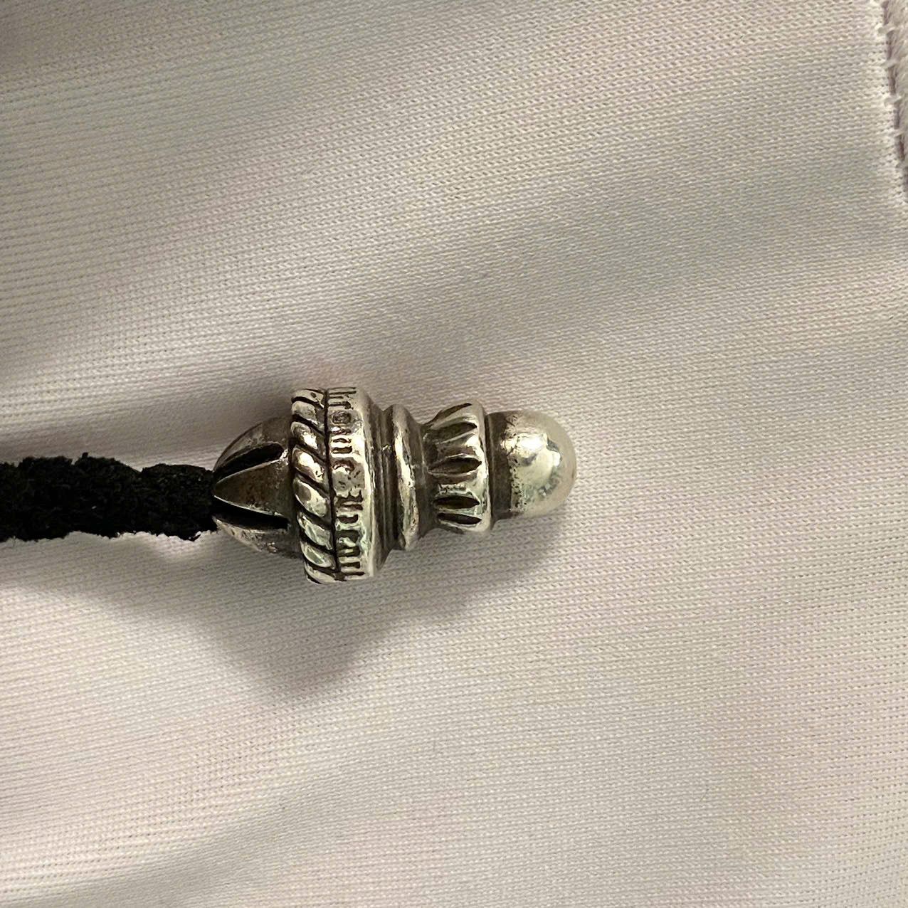 Chrome Hearts CHROME HEARTS Cross Large Pendant Top Leather Blade Boro Tip Size ONE SIZE - 8 Thumbnail