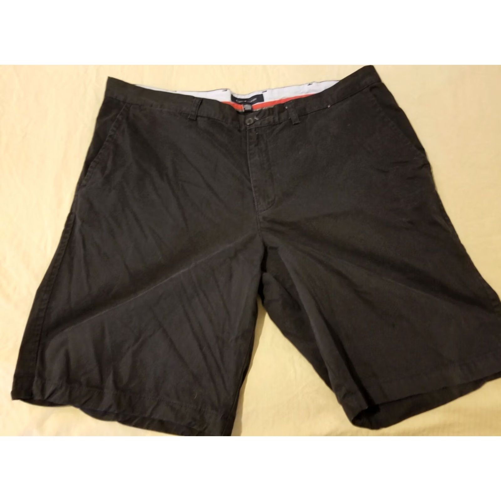 Tommy Hilfiger Mens Tommy Hilfiger Shorts Chino Cotton Navy Blue 40 Size US 40 / EU 56 - 2 Thumbnail