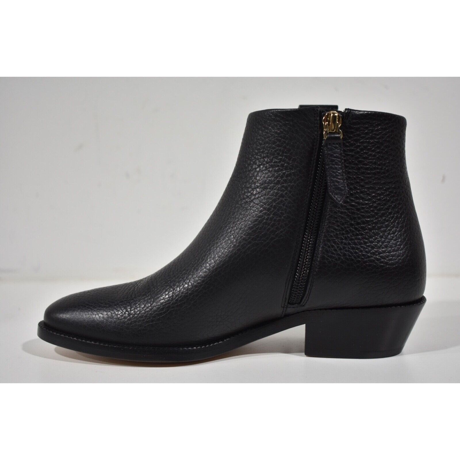 Valentino Valentino Rockstud Black Pebbled Leather Fringe Western Size US 5.5 / IT 35.5 - 6 Thumbnail