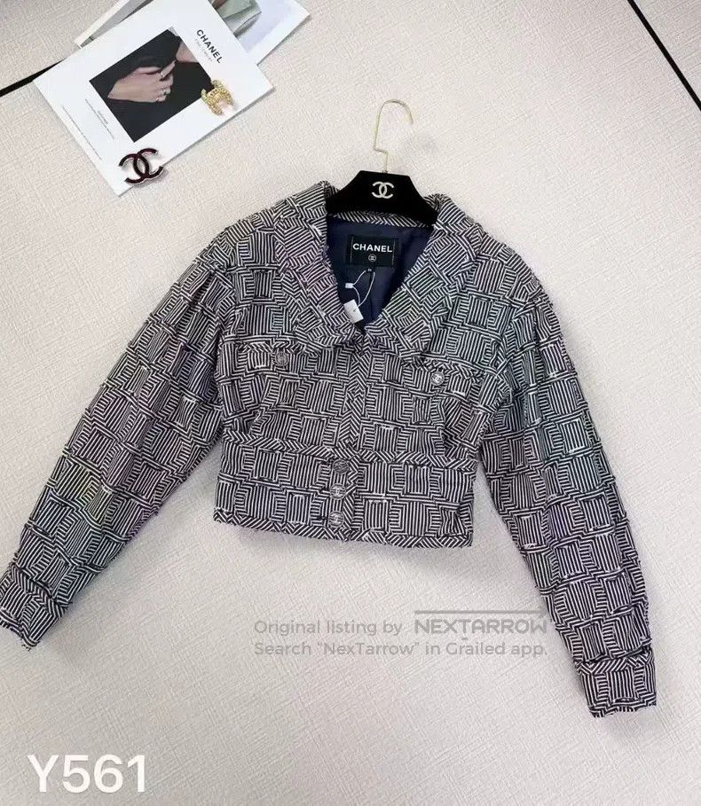 Chanel Chanel Cruise series denim jacket Size XXS / US 00 / IT 34 - 1 Thumbnail