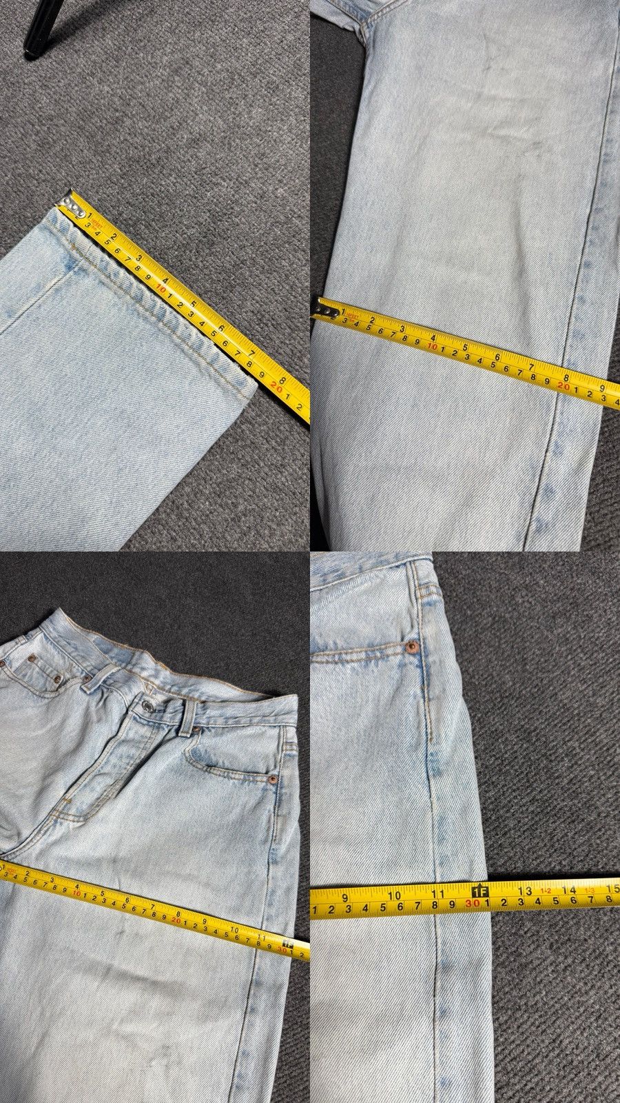 Levi's Vintage Clothing 90s Vintage Levi's 501 Made In Australia Light Wash Jeans Size US 29 - 23 Thumbnail
