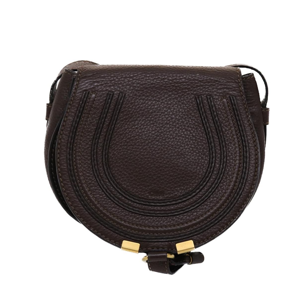 image of Chloe Chloé Marcie Shoulder in Brown, Women's