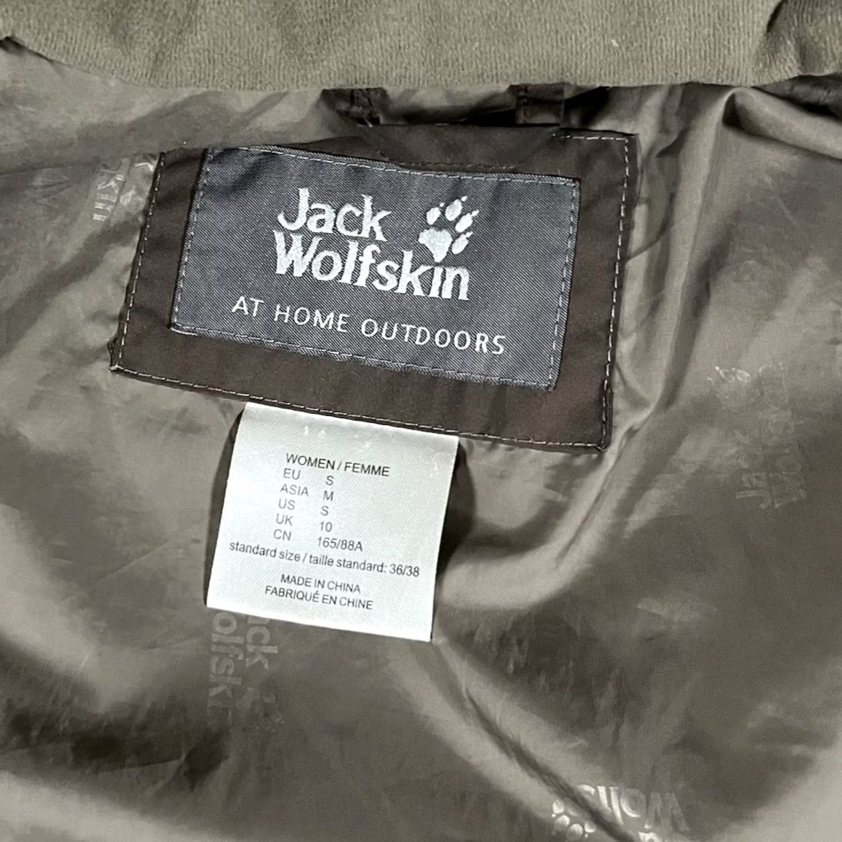 Jack Wolfskin Jack Wolfskin Jacket Womens S Brown Puffer Long Hooded Insulated UK 10 Coat Size S / US 4 / IT 40 - 5 Thumbnail
