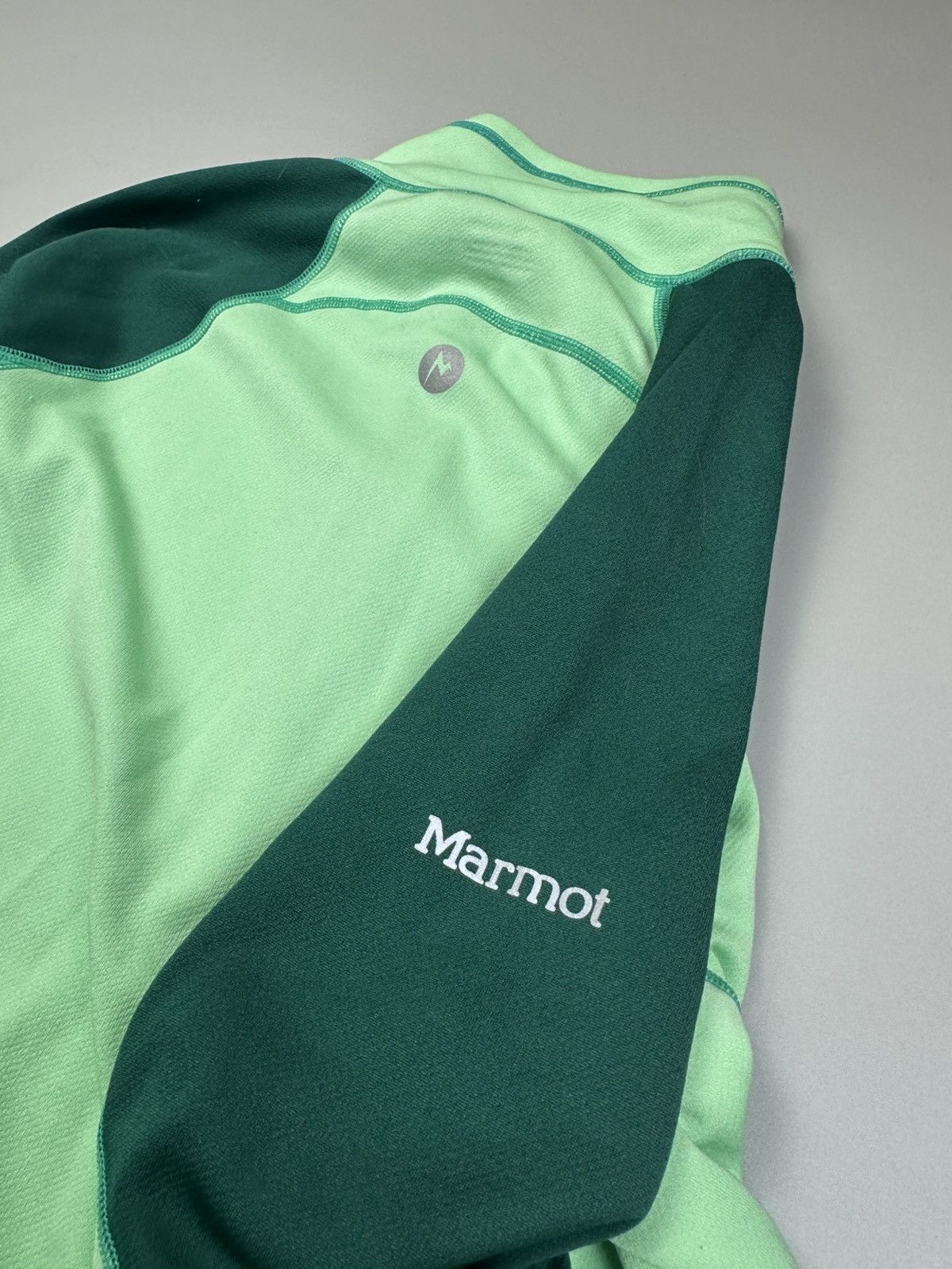 Marmot Marmot 1/3 zip tracking running fleece shirt Size L / US 10 / IT 46 - 6 Thumbnail