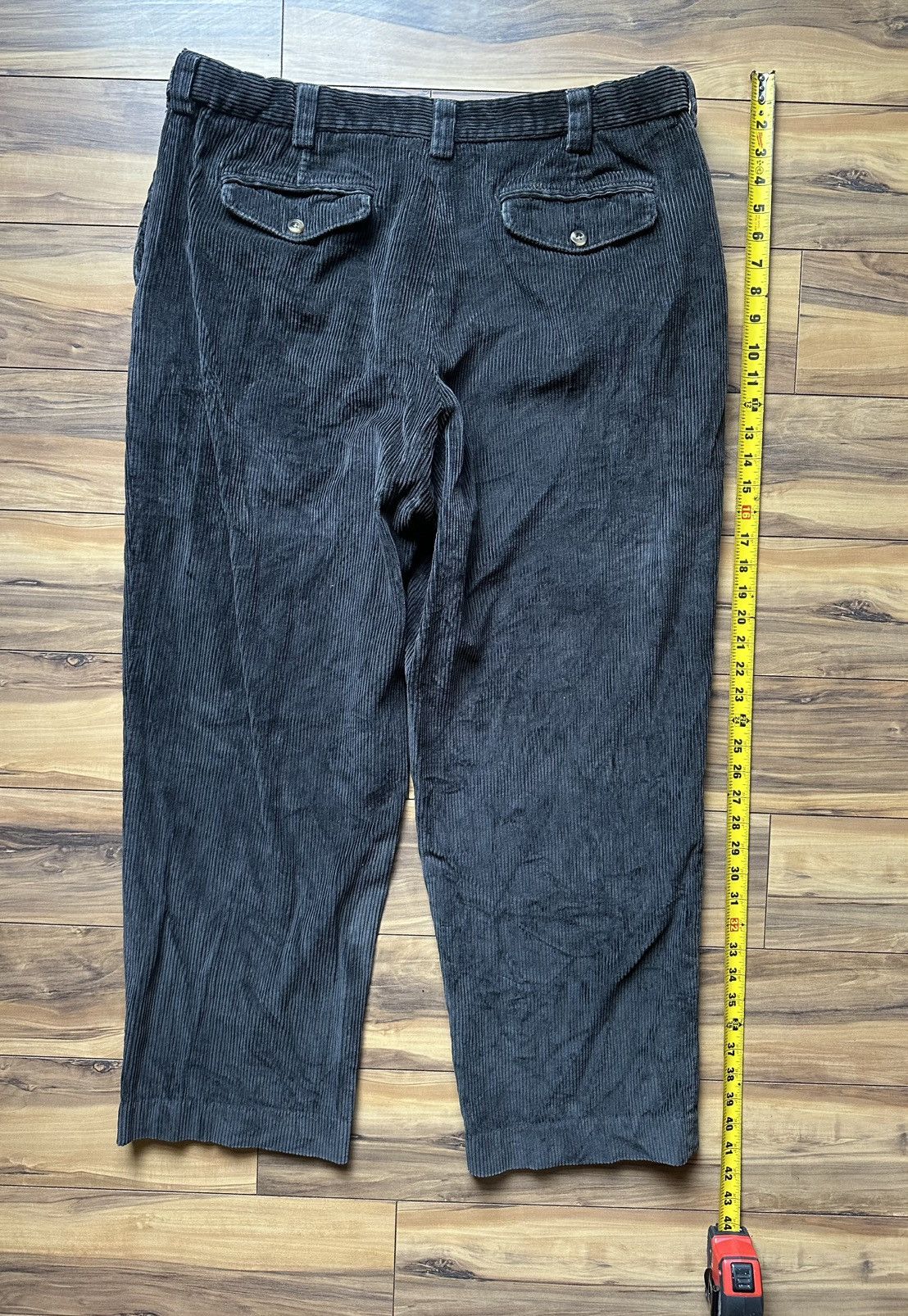 L.L. Bean L.L. Bean Men's Dark Gray/BlueCorduroy Pants Size US 32 / EU 48 - 5 Thumbnail