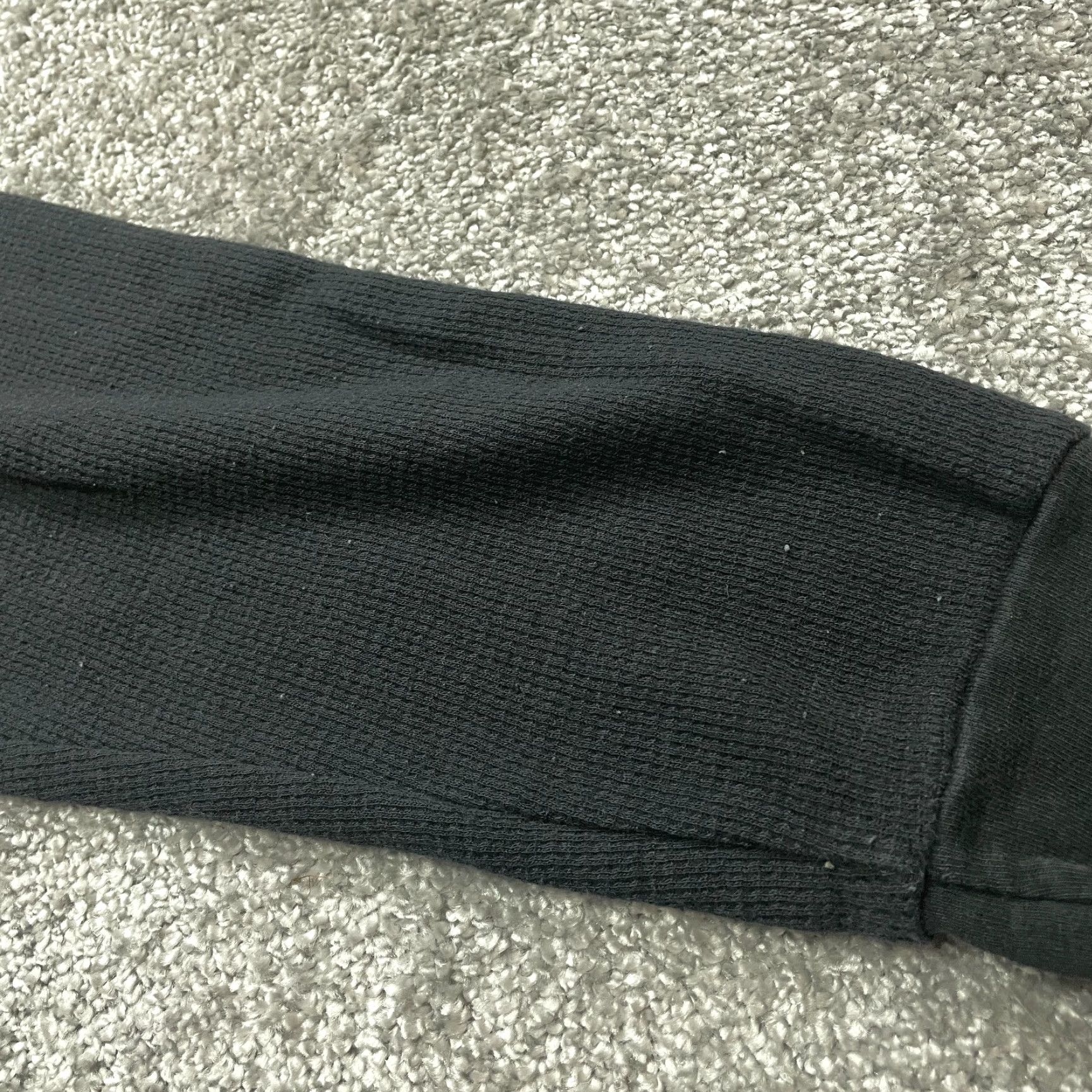 Vintage US Polo Assn. Shirt Adult Medium Black Thermal Long Sleeve Crew Tee Size US M / EU 48-50 / 2 - 2 Thumbnail