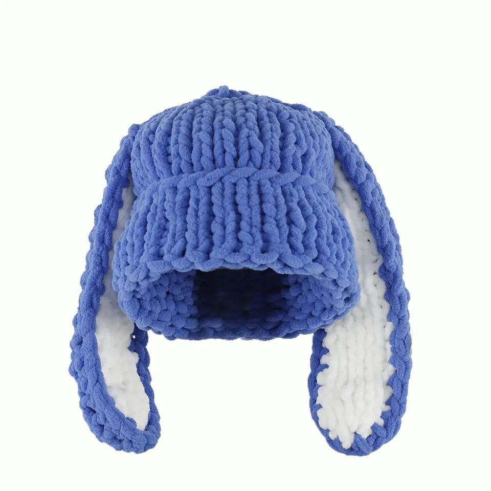Other Rabbit Ear Girlfriend Winter Thickened Warm Hat Size ONE SIZE - 3 Thumbnail
