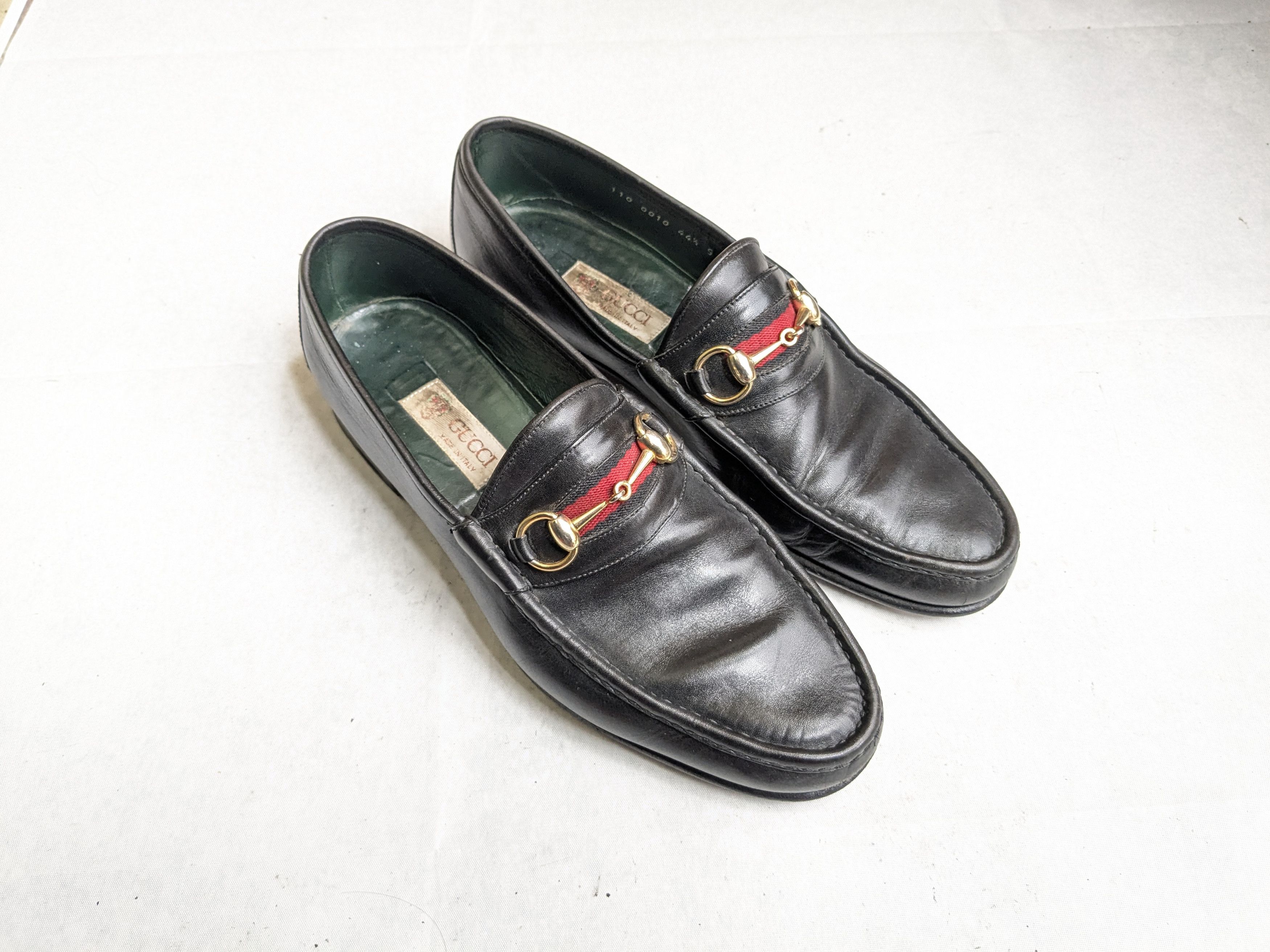 Gucci Gucci Horsebit Loafers Black 10 Leather Size US 10 / EU 43 - 1 Thumbnail