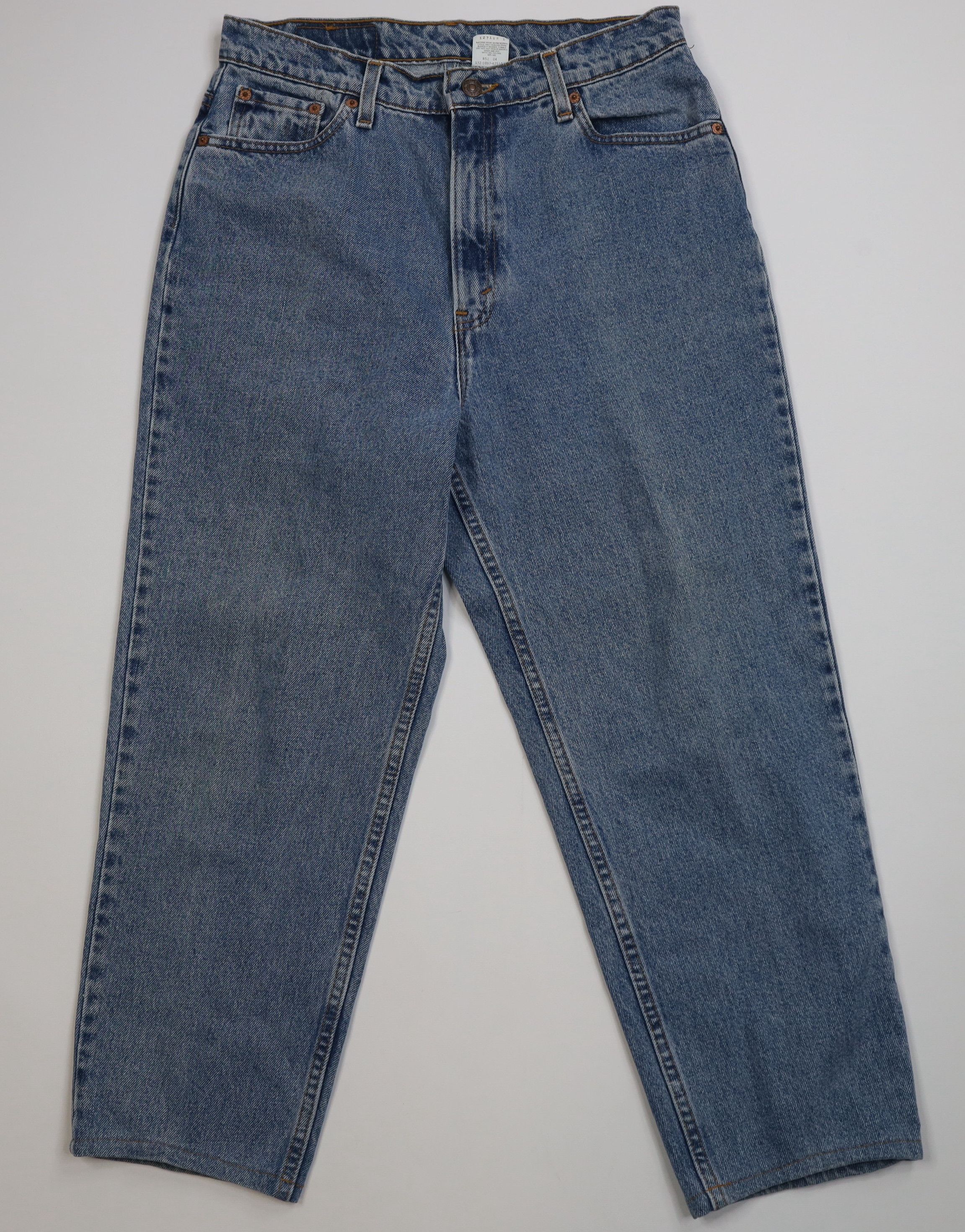 Levi's Vintage 90s Levis 512 Short Slim Tapered Leg Denim Jeans USA Size 36" / US 14 / IT 50 - 1 Thumbnail