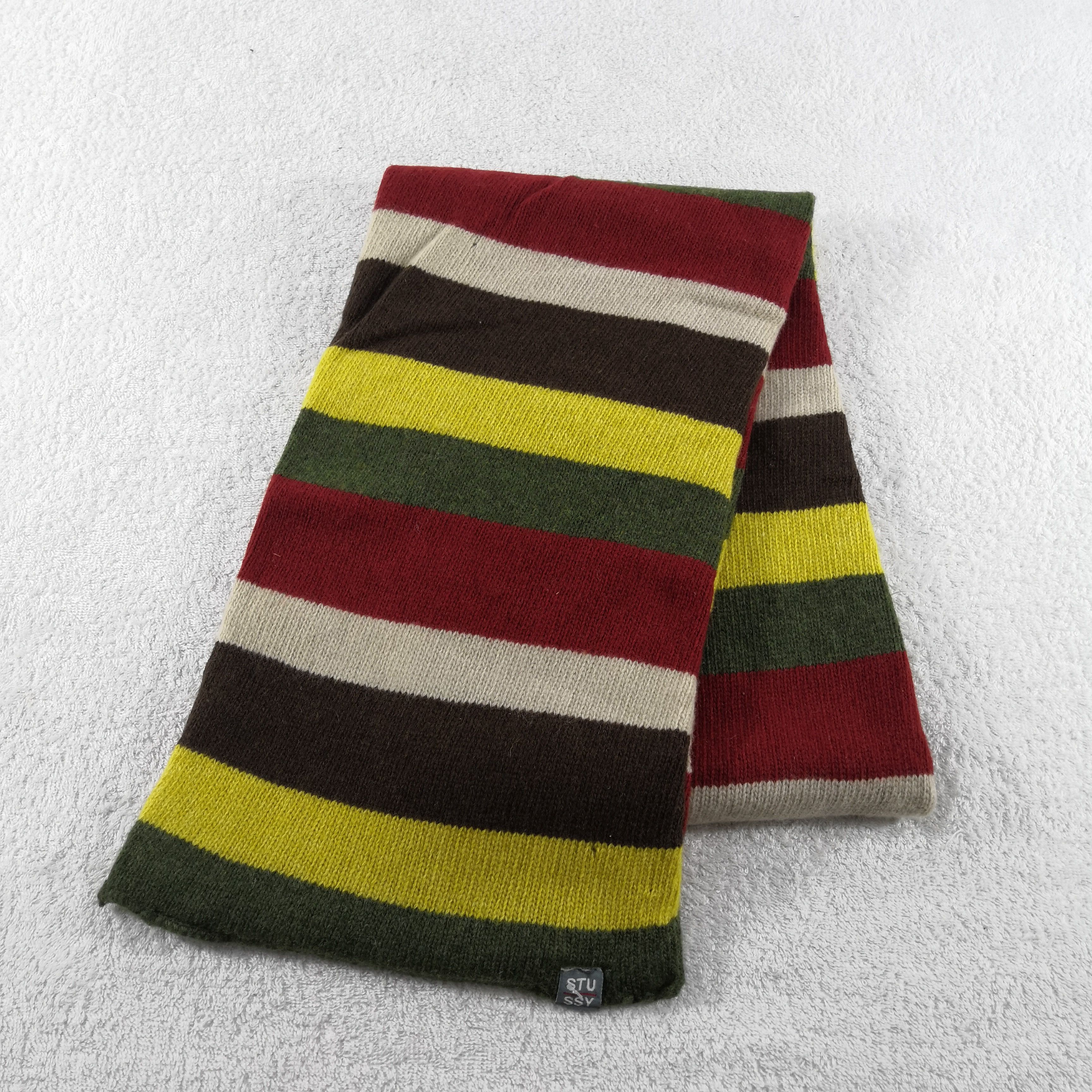 Stussy Vintage Stussy Scarf Muffler Wool Scarves. Size ONE SIZE - 4 Thumbnail