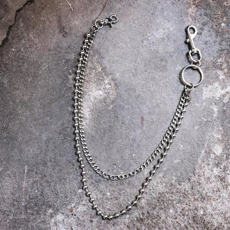 Jewelry Double layer Ball Pants Chain Size ONE SIZE - 1 Thumbnail