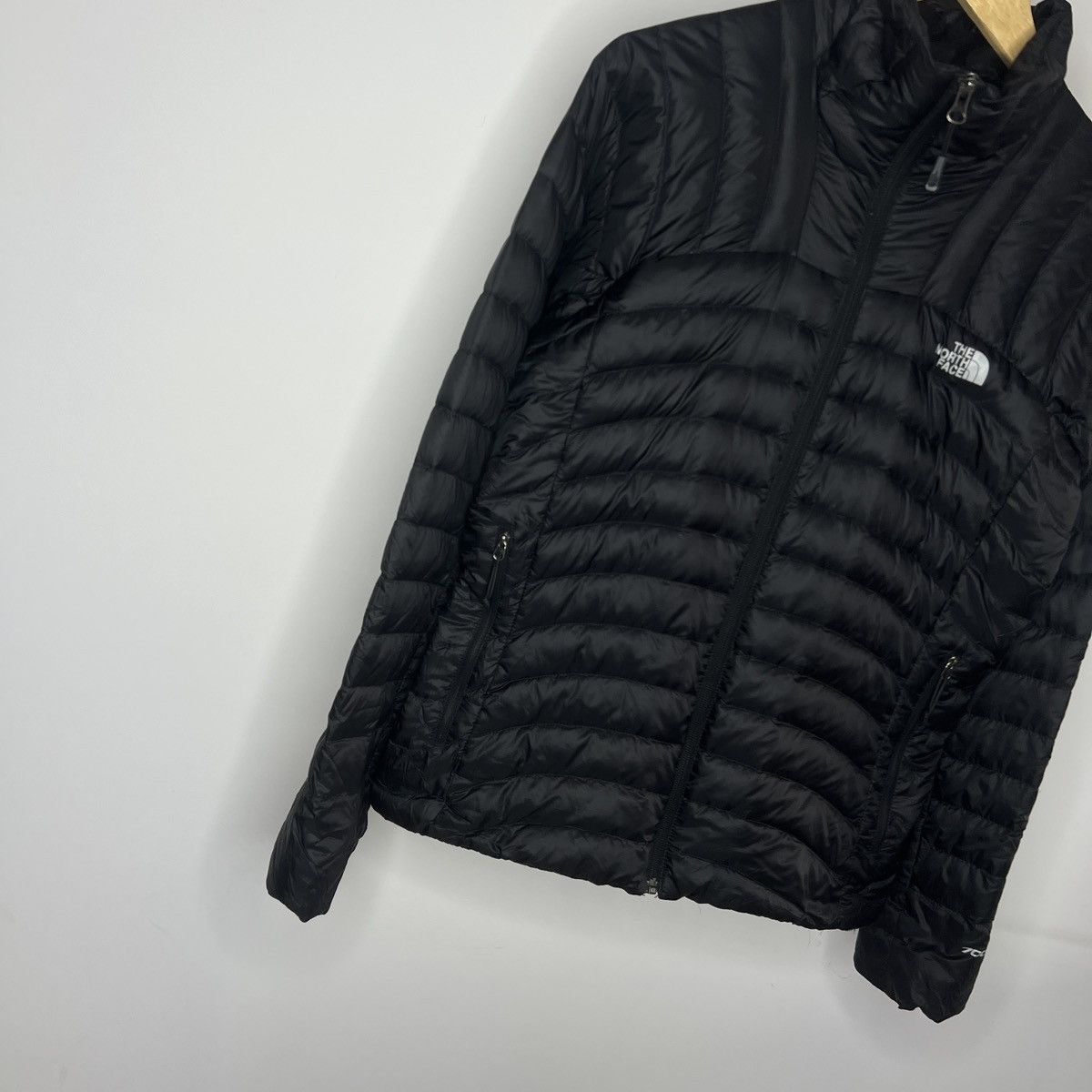 The North Face × Vintage THE NORTH FACE NUPTSE 700 PRO BLACK DOWN PUFFER JACKET Size M / US 6-8 / IT 42-44 - 2 Thumbnail