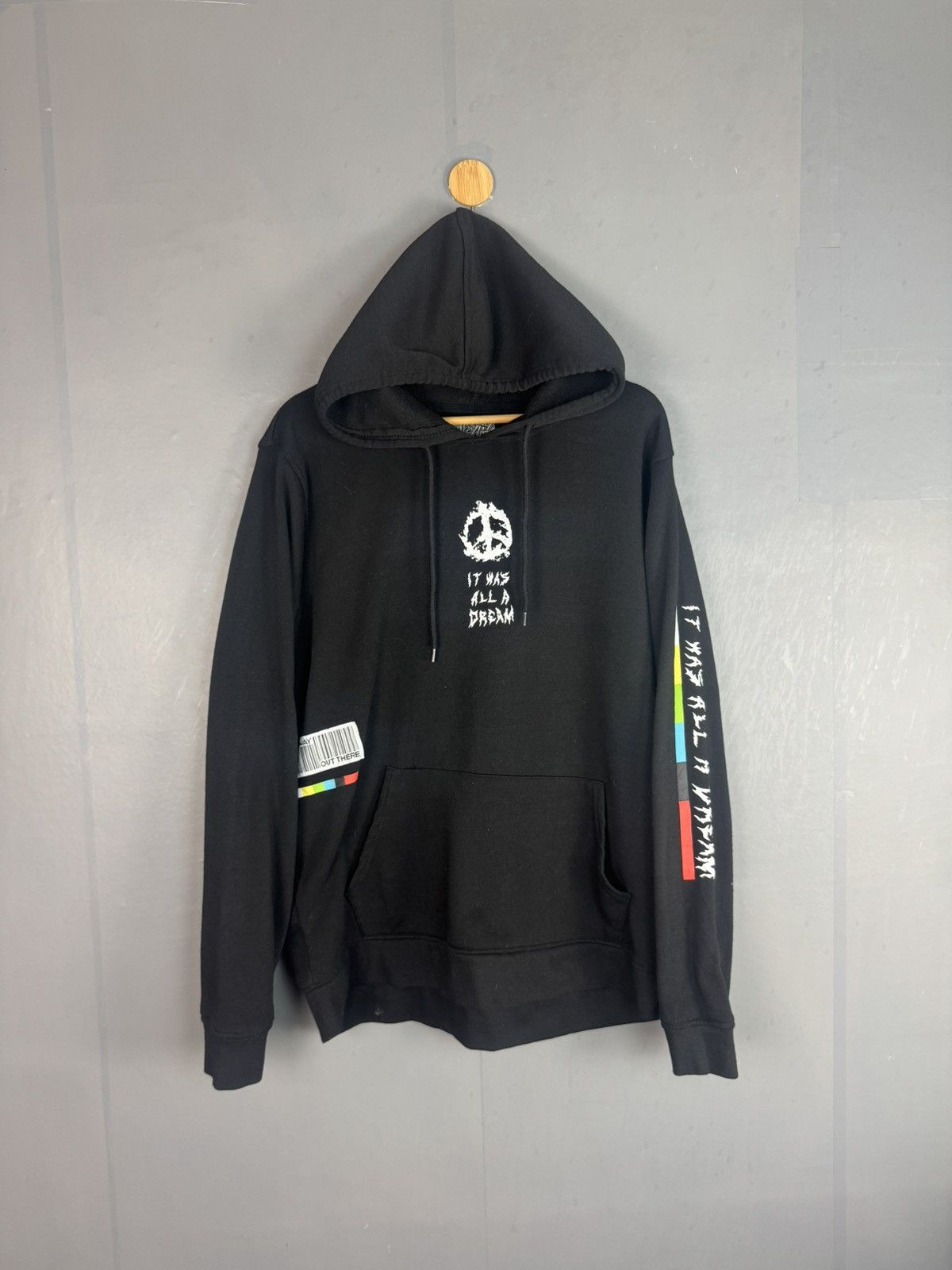Japanese Brand × Vintage Trademark Brooklyn It Was All A Dream Hoodie Size US XL / EU 56 / 4 - 1 Thumbnail