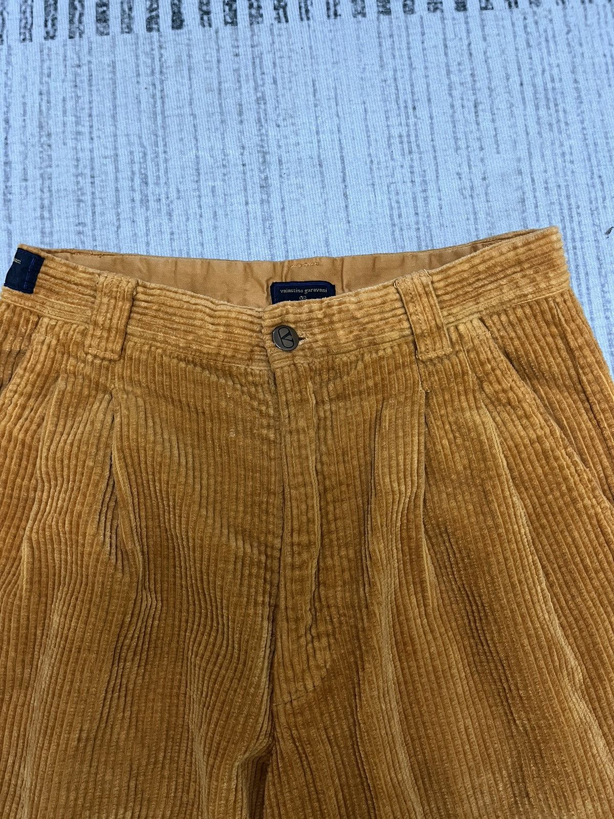 Valentino × Vintage Vintage 80s valentino garavani velvet pant Size US 27 - 8 Thumbnail