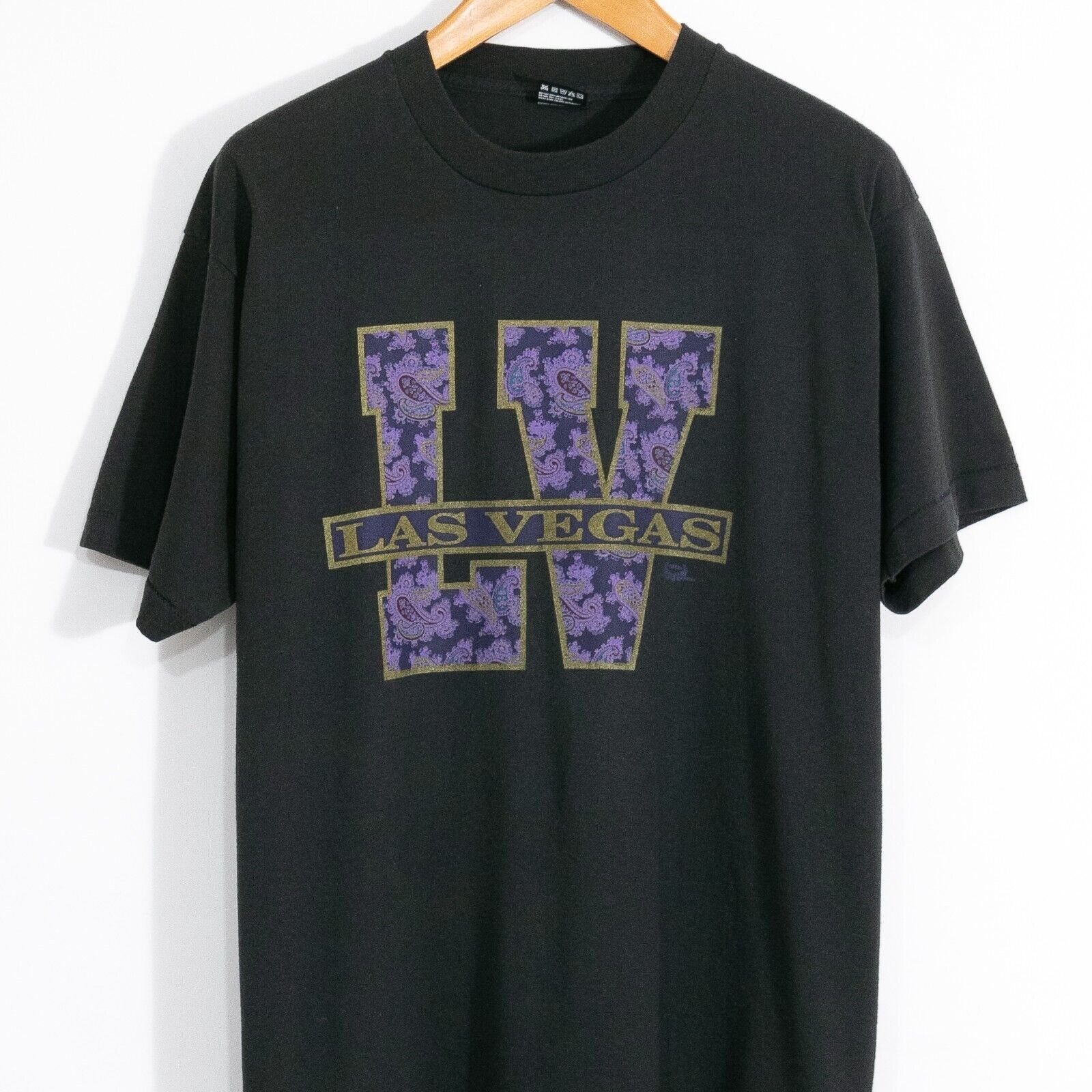 Vintage Vintage 90s Las Vegas Tourism T Shirt XL - Paisley Retro Size US XL / EU 56 / 4 - 2 Thumbnail