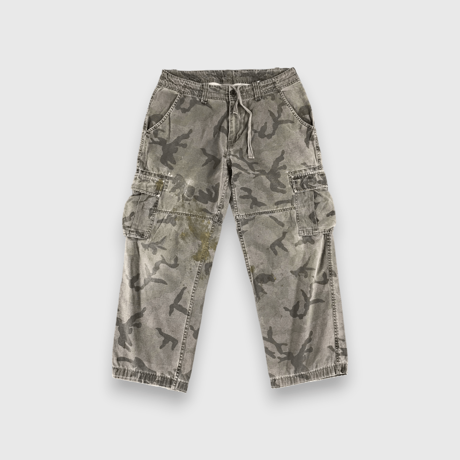 Japanese Brand Japanese Camo Multi Pocket Cargo Pant-J139 Size US 33 - 1 Thumbnail