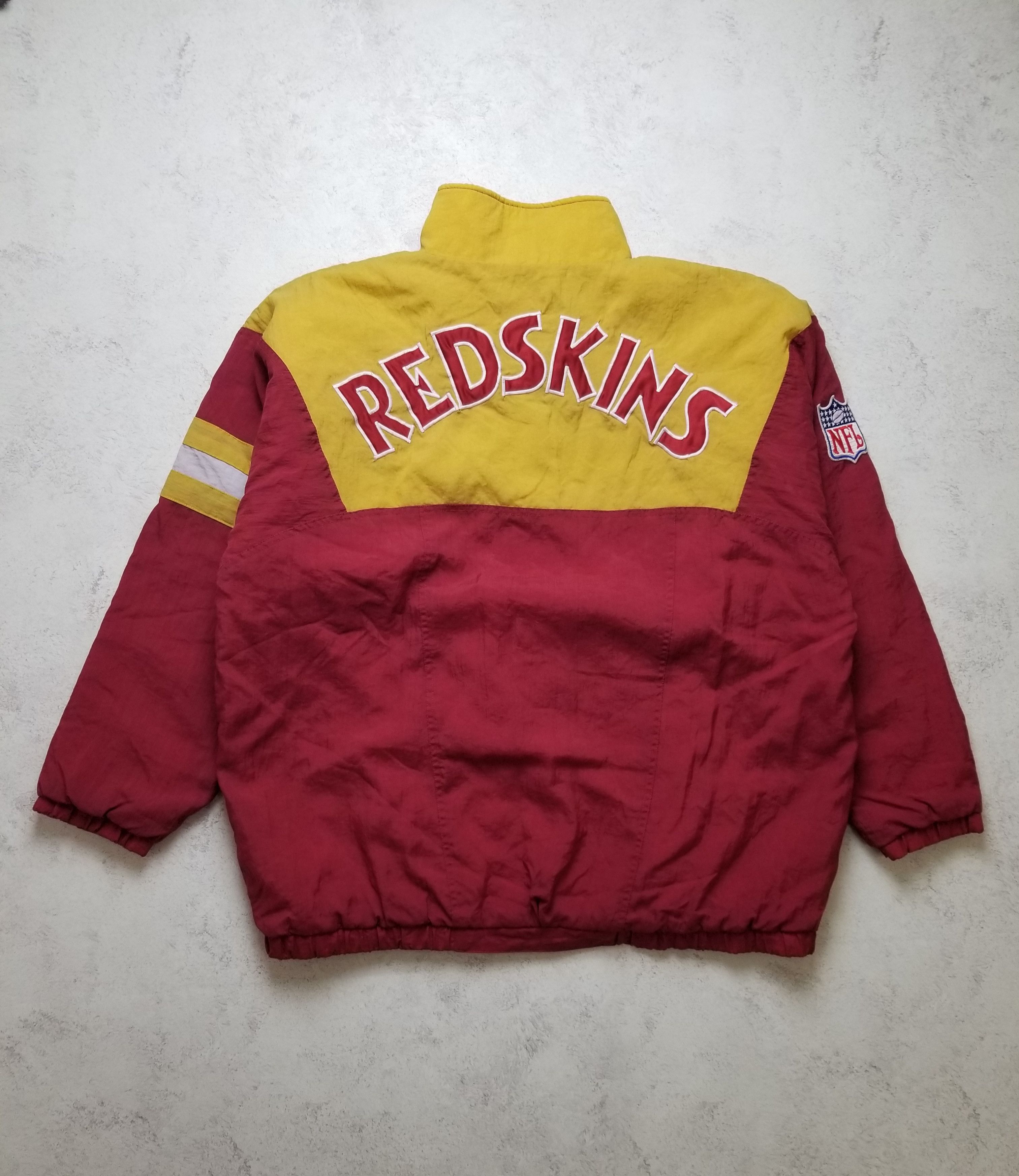 Apex Apex Washington Redskins 1/2 Zip Windbreaker Anorak Jacket Size US XL / EU 56 / 4 - 2 Thumbnail