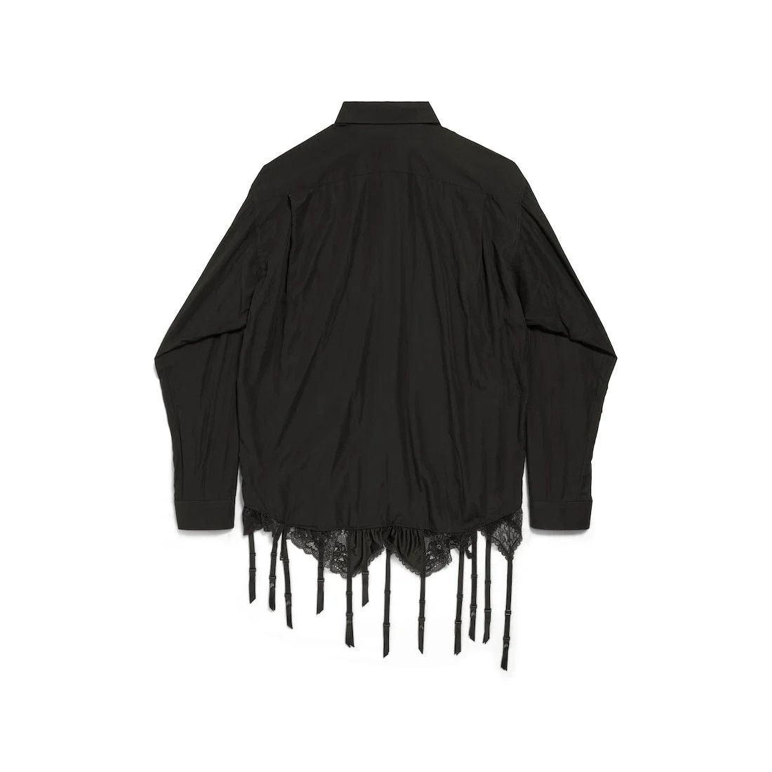 Balenciaga o1tr1nto0526 Lingerie Shirt in Black Size XS / US 0-2 / IT 36-38 - 6 Thumbnail