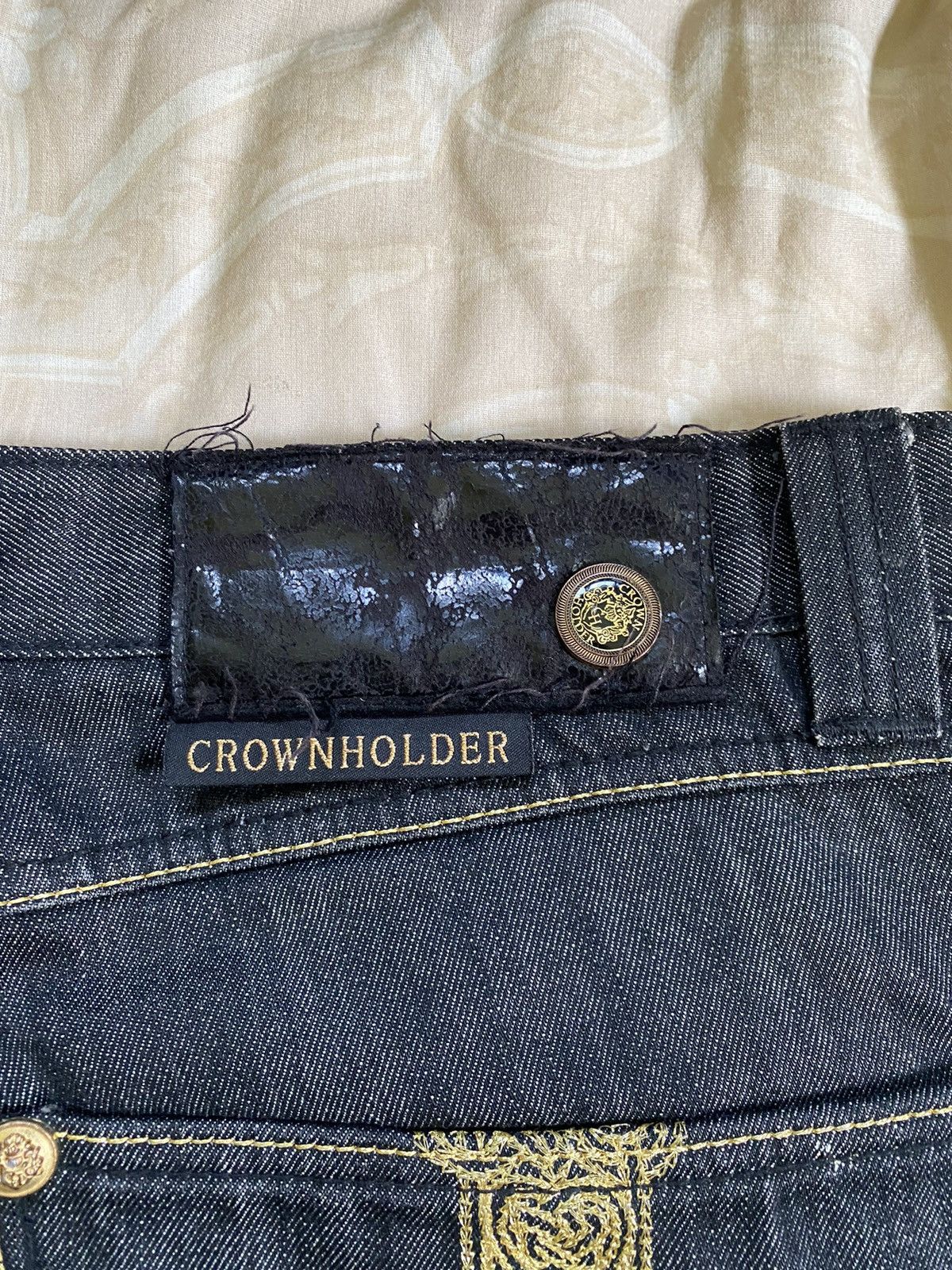 JNCO × Southpole × Vintage Rare Vintage Y2K Crownholder Baggy Cybergoth Jeans Size US 38 / EU 54 - 8 Thumbnail