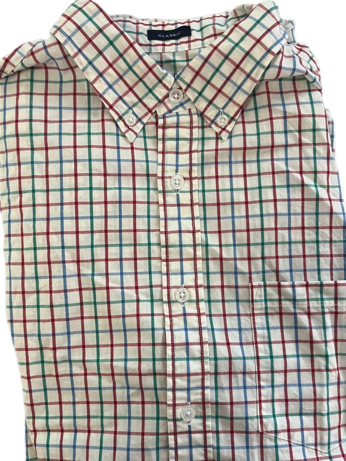 J.Crew J Crew Plaid Flex Wash Button Down Classic Fit LS Shirt Med Size US M / EU 48-50 / 2 - 1 Thumbnail