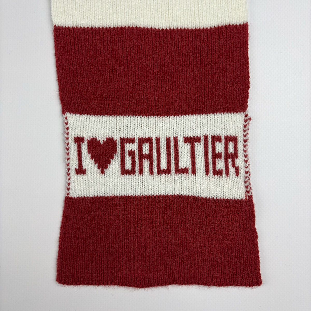 Jean Paul Gaultier Jean Paul Gaultier Scarf Stripped I Love Gaultier JPG Size ONE SIZE - 7 Thumbnail