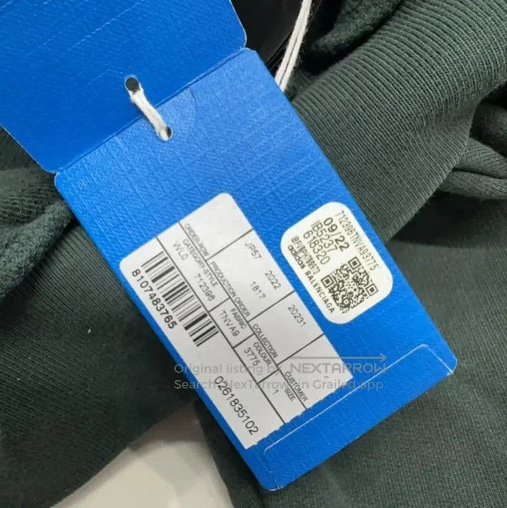 Balenciaga Balenciaga x Adidas Logo Print Hoodie. Size US M / EU 48-50 / 2 - 2 Thumbnail