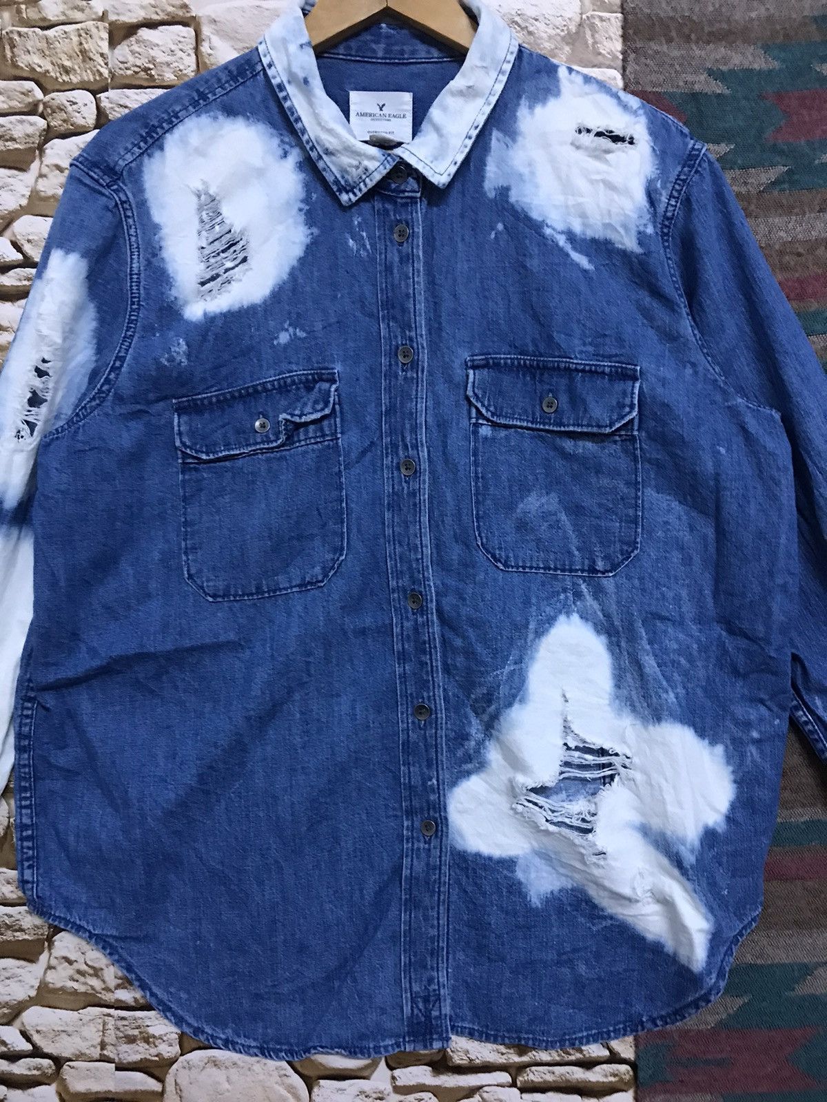 American Eagle Outfitters American Eagle Outfitters Distress Design Size M / US 6-8 / IT 42-44 - 3 Thumbnail