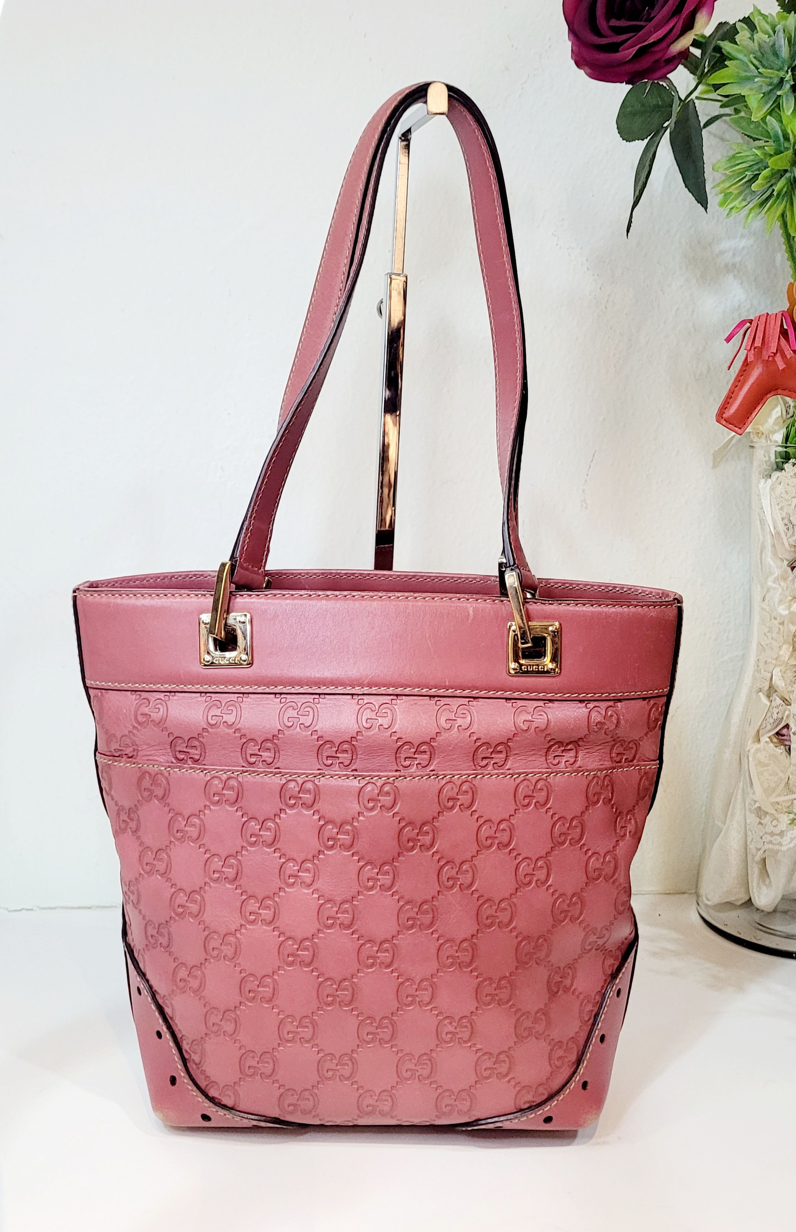 Gucci Gucci GG Guccissima Punch Tote Handbag 145994 Size ONE SIZE - 5 Thumbnail