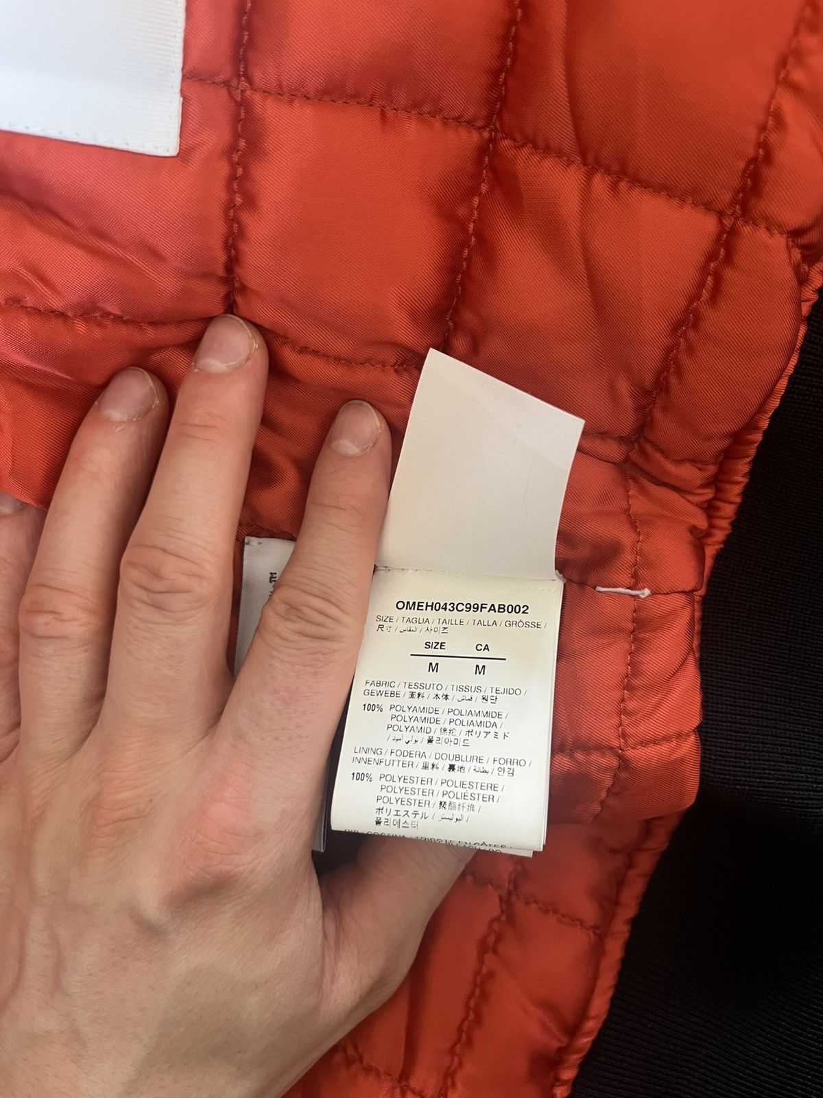 Off-White Off white bomber jacket Size US M / EU 48-50 / 2 - 9 Thumbnail