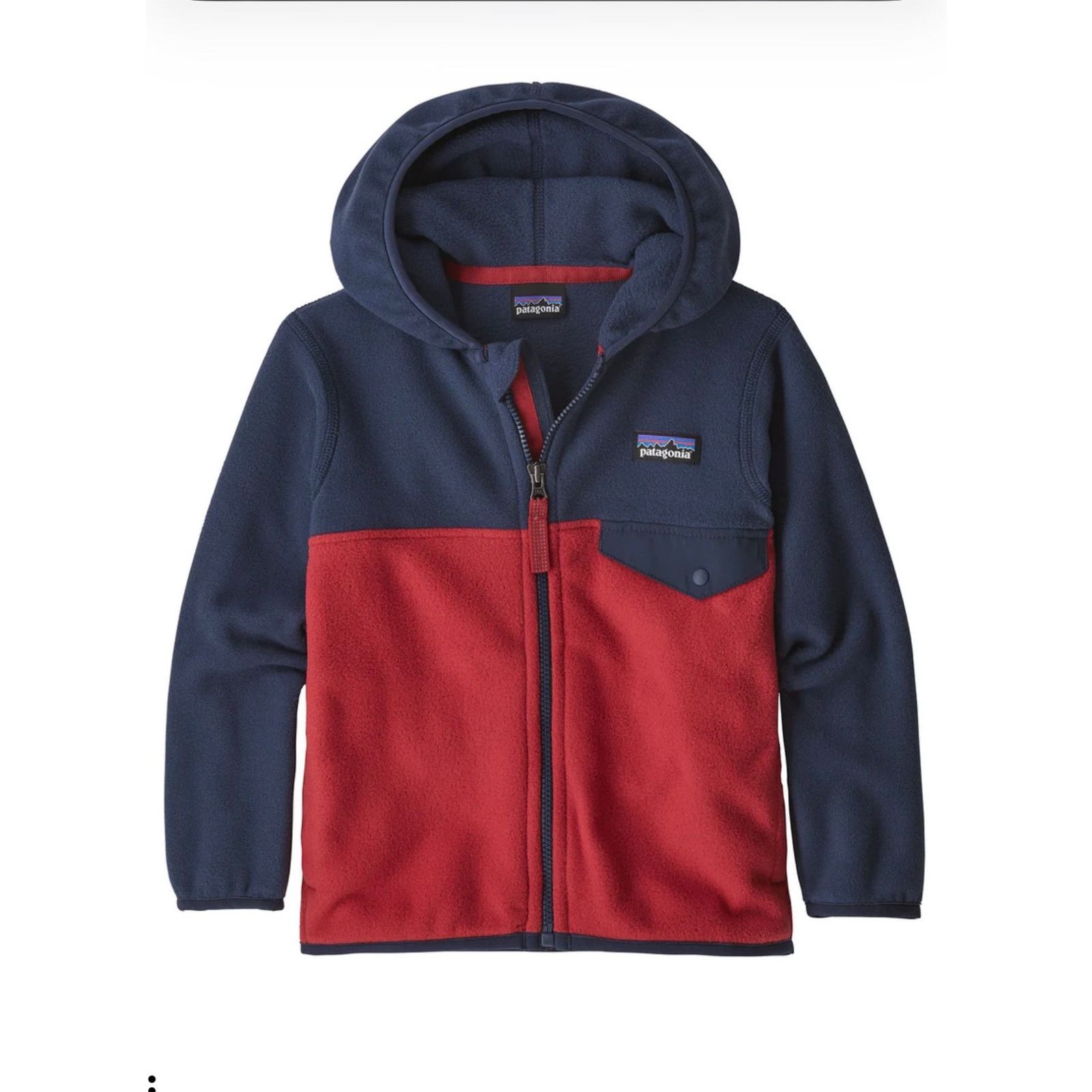 Patagonia Patagonia Baby Micro D Snap-T Jacket Sz 3-6 Month kid-core Size XXS / US 00 / IT 34 - 1 Thumbnail
