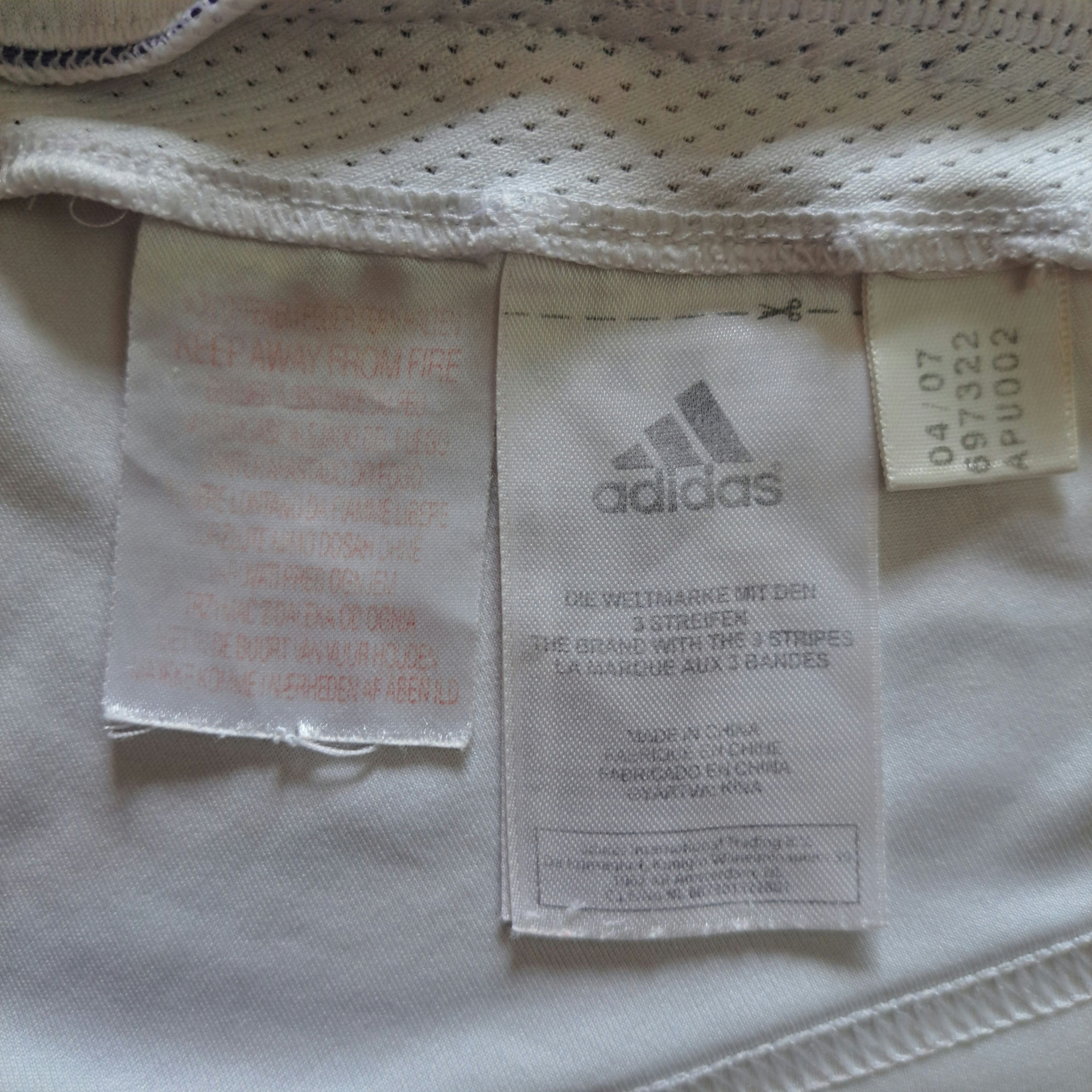 Adidas Real Madrid 2007-2008 Home Jersey Size US S / EU 44-46 / 1 - 4 Thumbnail